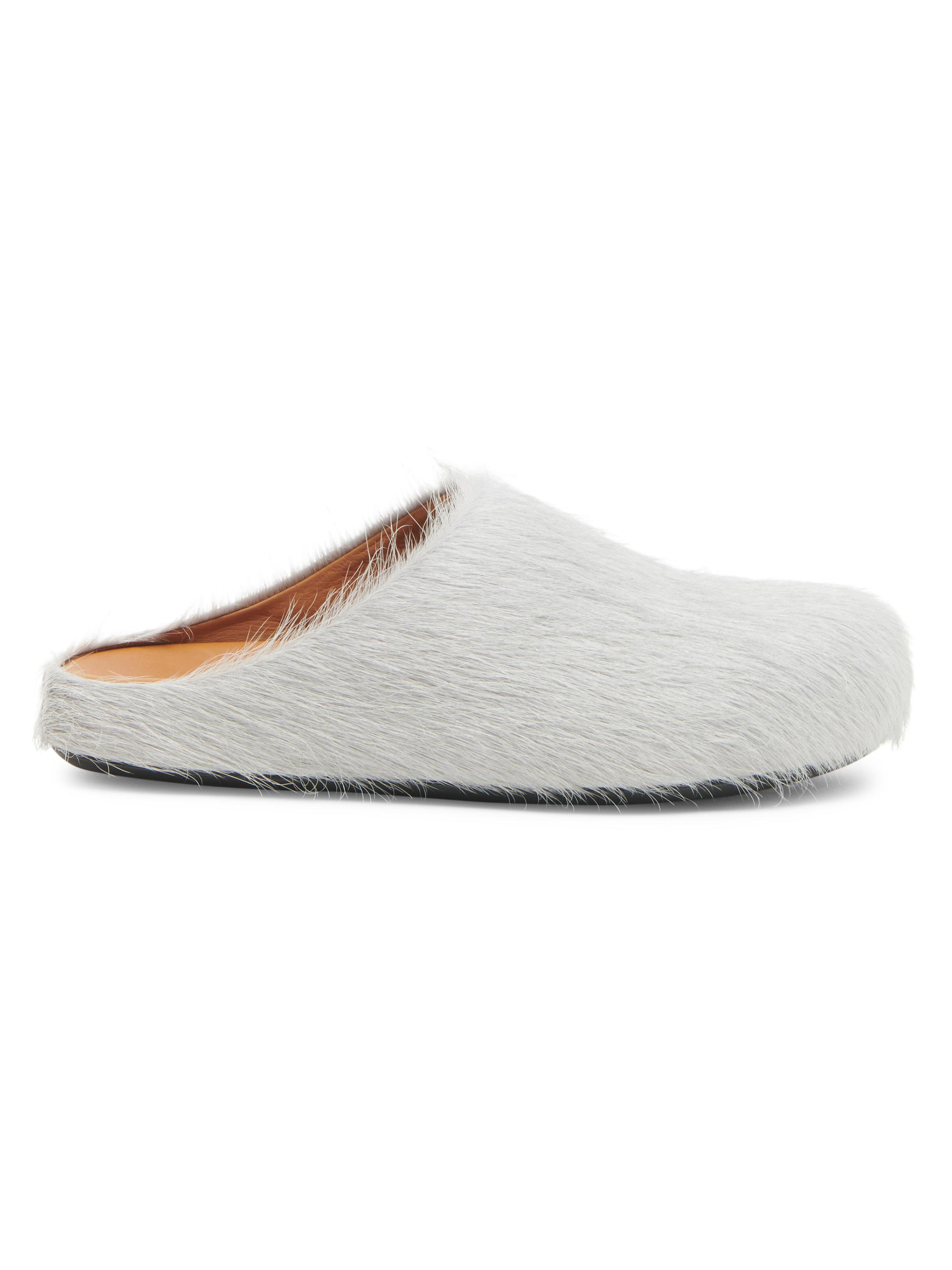 Marni Women's Fussbet Calf Hair Mules - Sodium