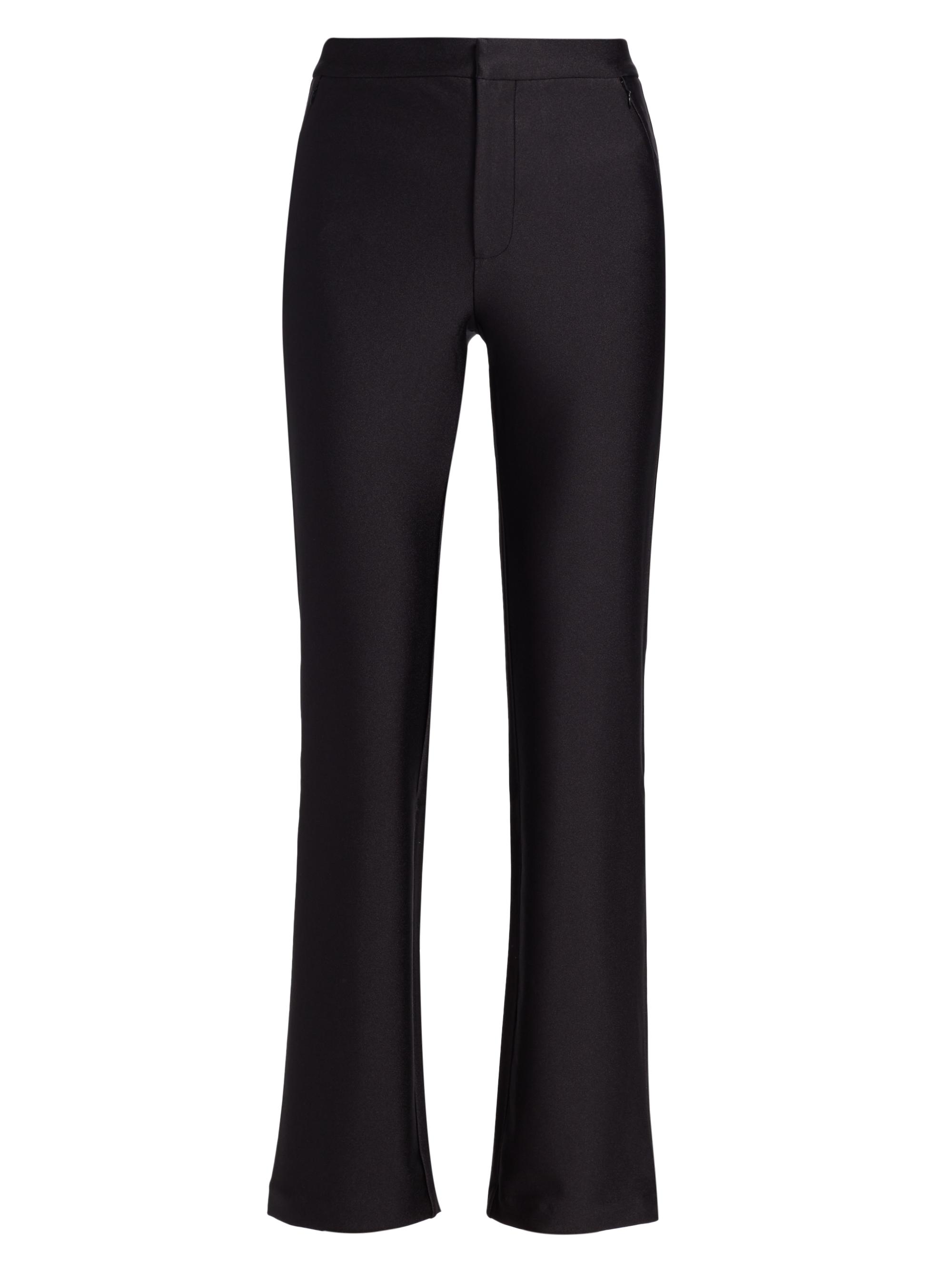 Good American Women's Compression Shine Pants - Black