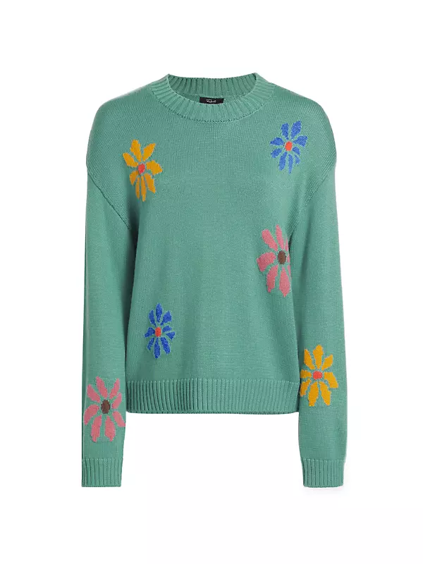 Authentic GUCCI KIDS FLORAL Printed TENNIS Sweatshirt Jumper Pullover 5T