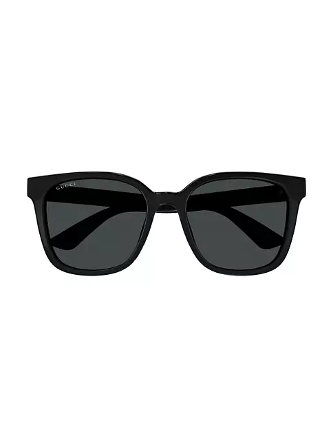 Gucci ski goggles in black injected