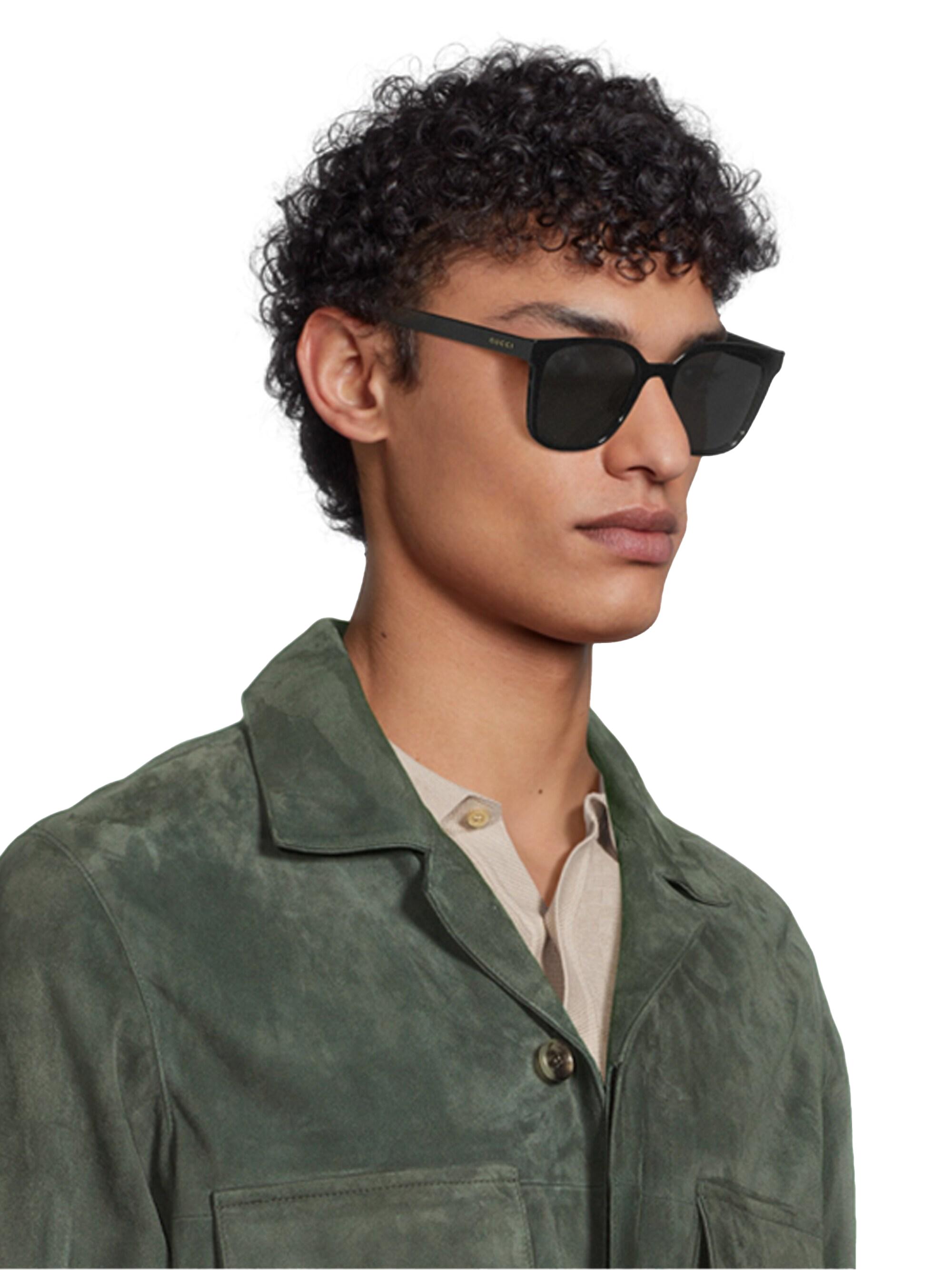 Gucci Minimal 56MM Round Injection Sunglasses | Saks Fifth Avenue