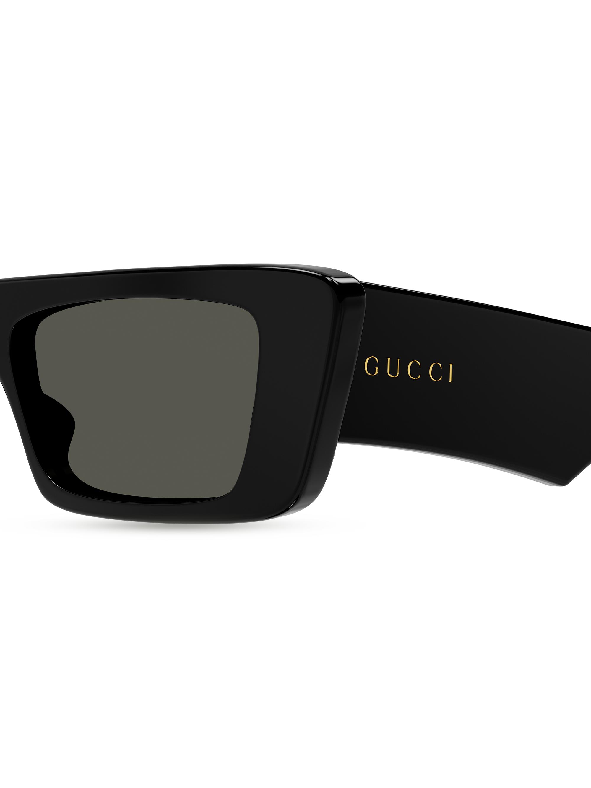 Gucci Gucci Generation 54MM Rectangular Acetate Sunglasses | Saks
