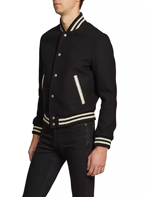 Saint Laurent Teddy Varsity Jacket: Get This Must-Have Before It