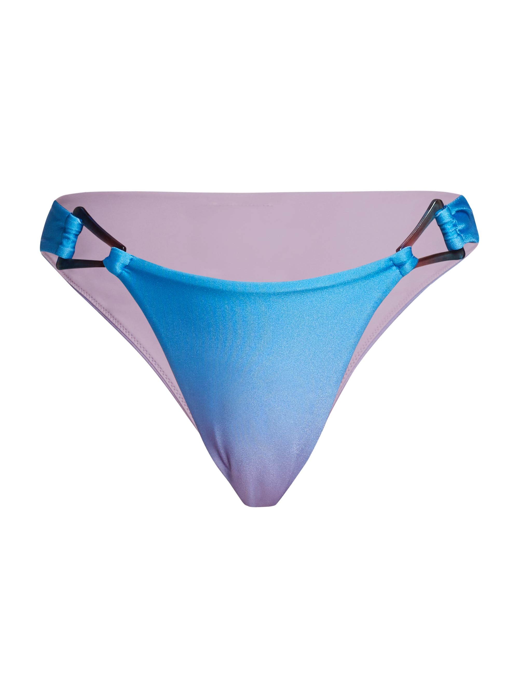 SIMKHAI Women's Gavyn Ombre Ring Bikini Bottom - Sheer Lilac Ombre