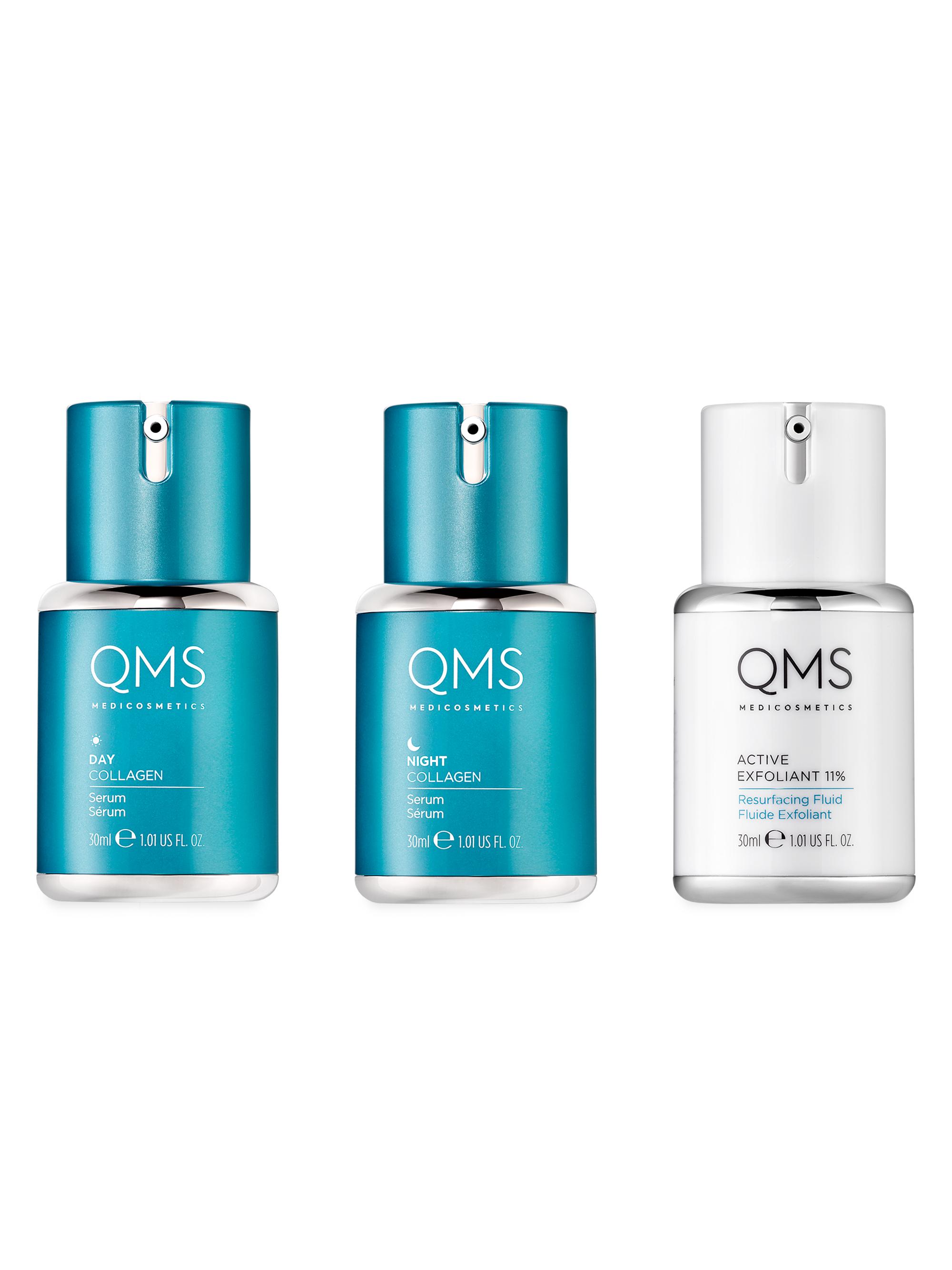 QMS Medicosmetics Women's Collagen System 3-Step Routine Set