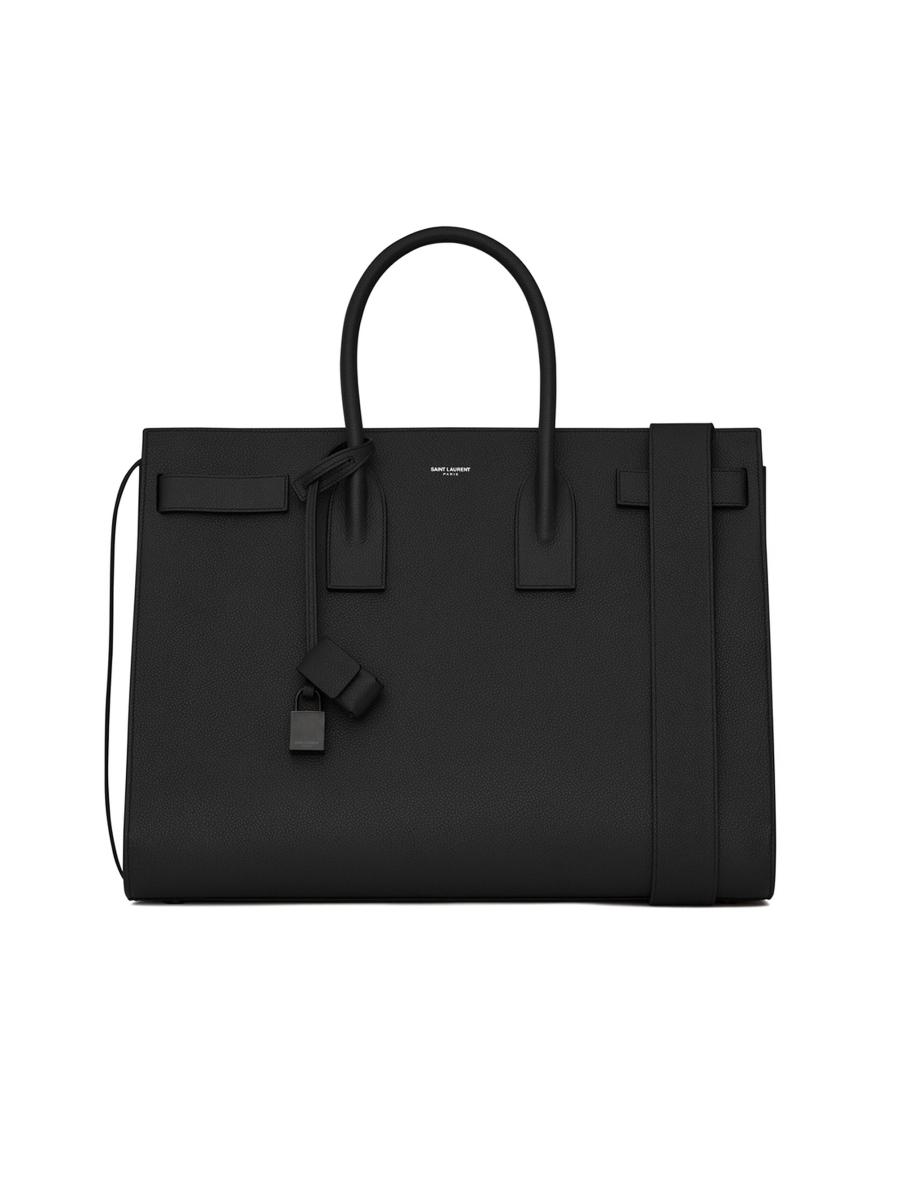 Yves Saint Laurent ブラックハンドバッグ 通勤通学☆Saint Laurent イヴ・サンローランハンドバッグ コピー2026
