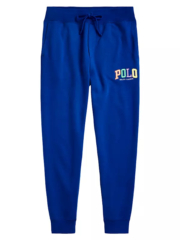 Shop Polo Ralph Lauren Logo Fleece Sweatpants