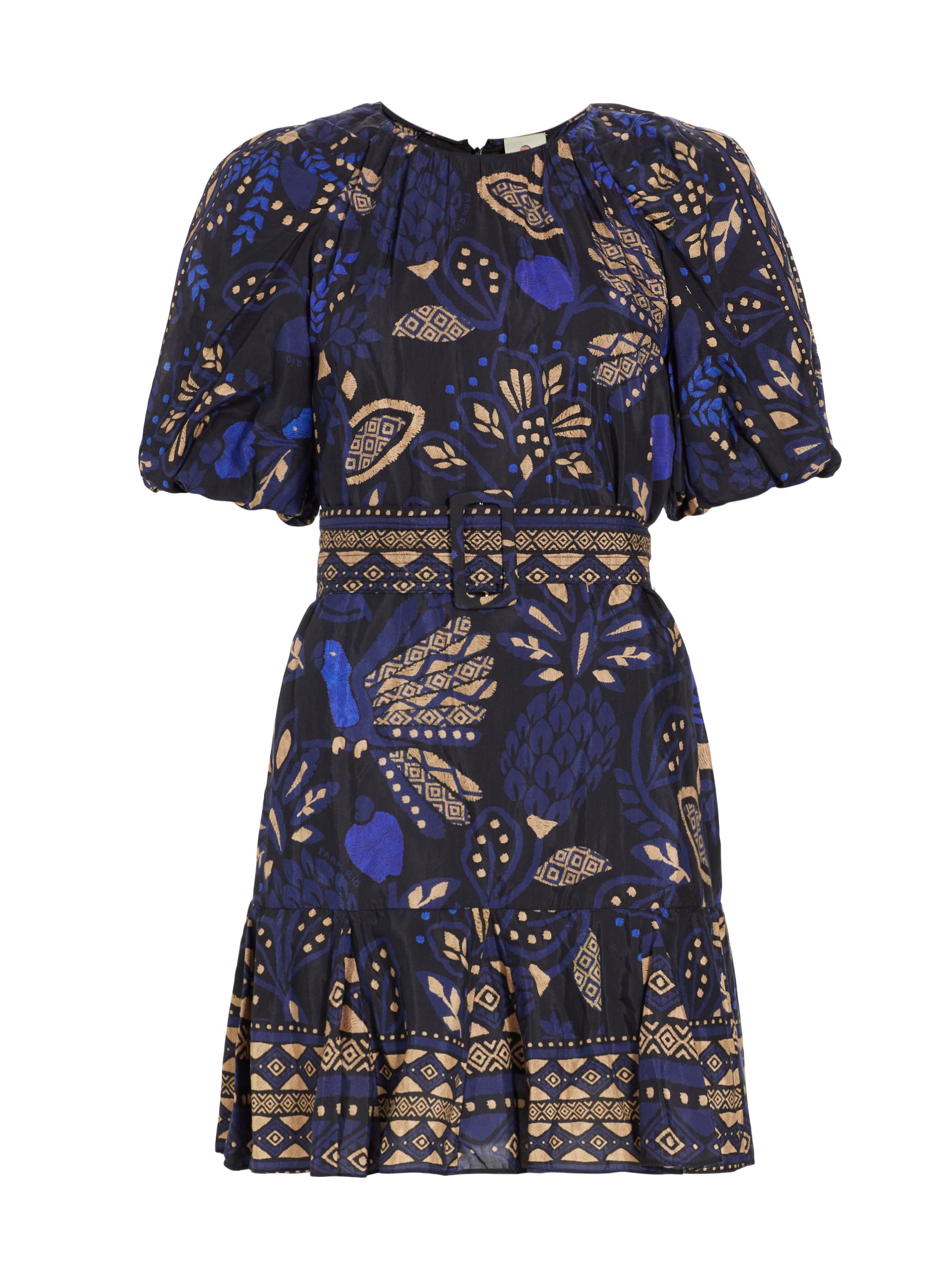 Farm Rio Macaw Forest Minidress | Saks Fifth Avenue