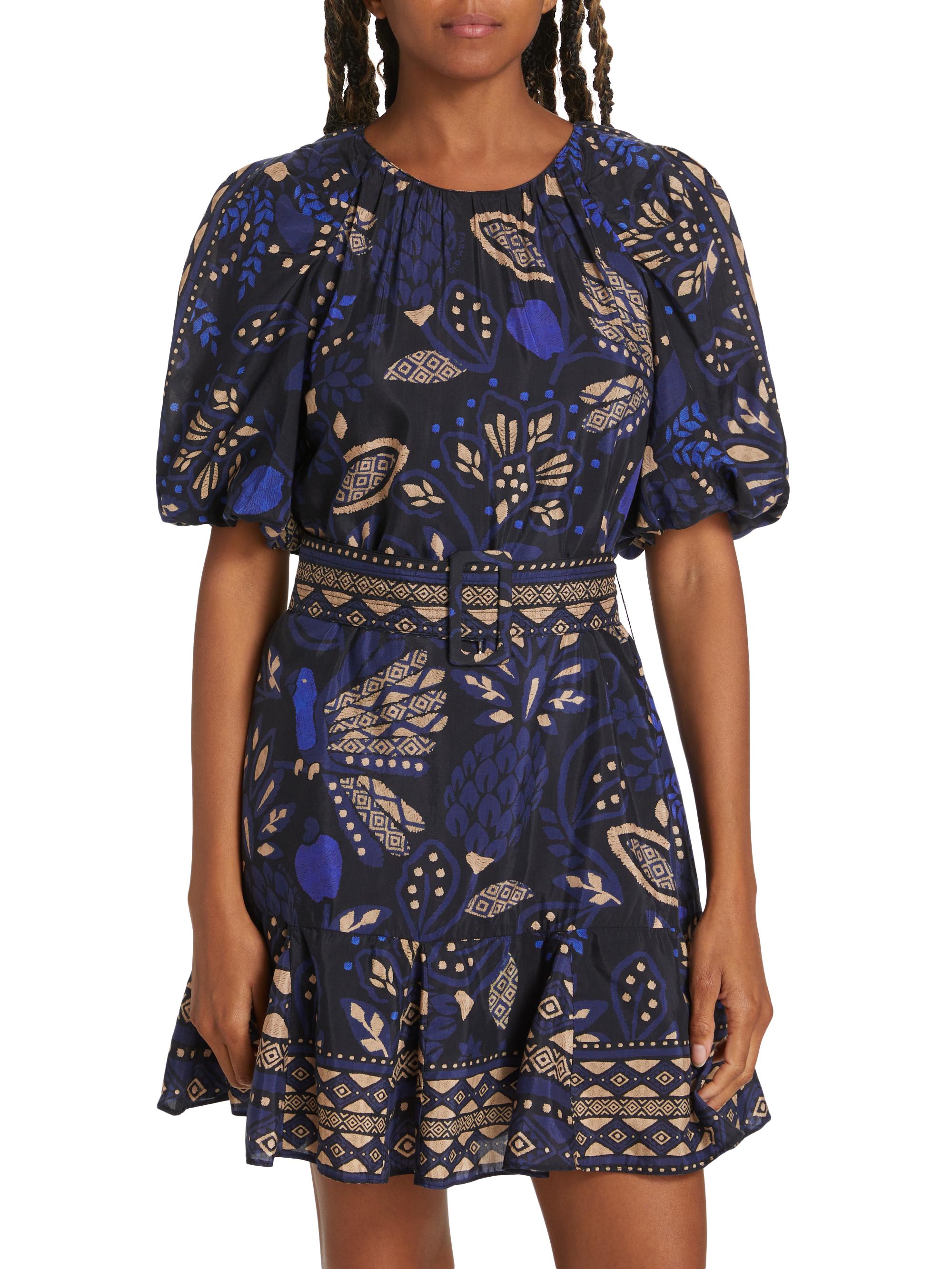 farm rio blue macaw mini dress Forest Minidress Ebay Lace & Beads - campaigns_Nike_deals_20262 Crafted from 100% certified Collar Size:18.5