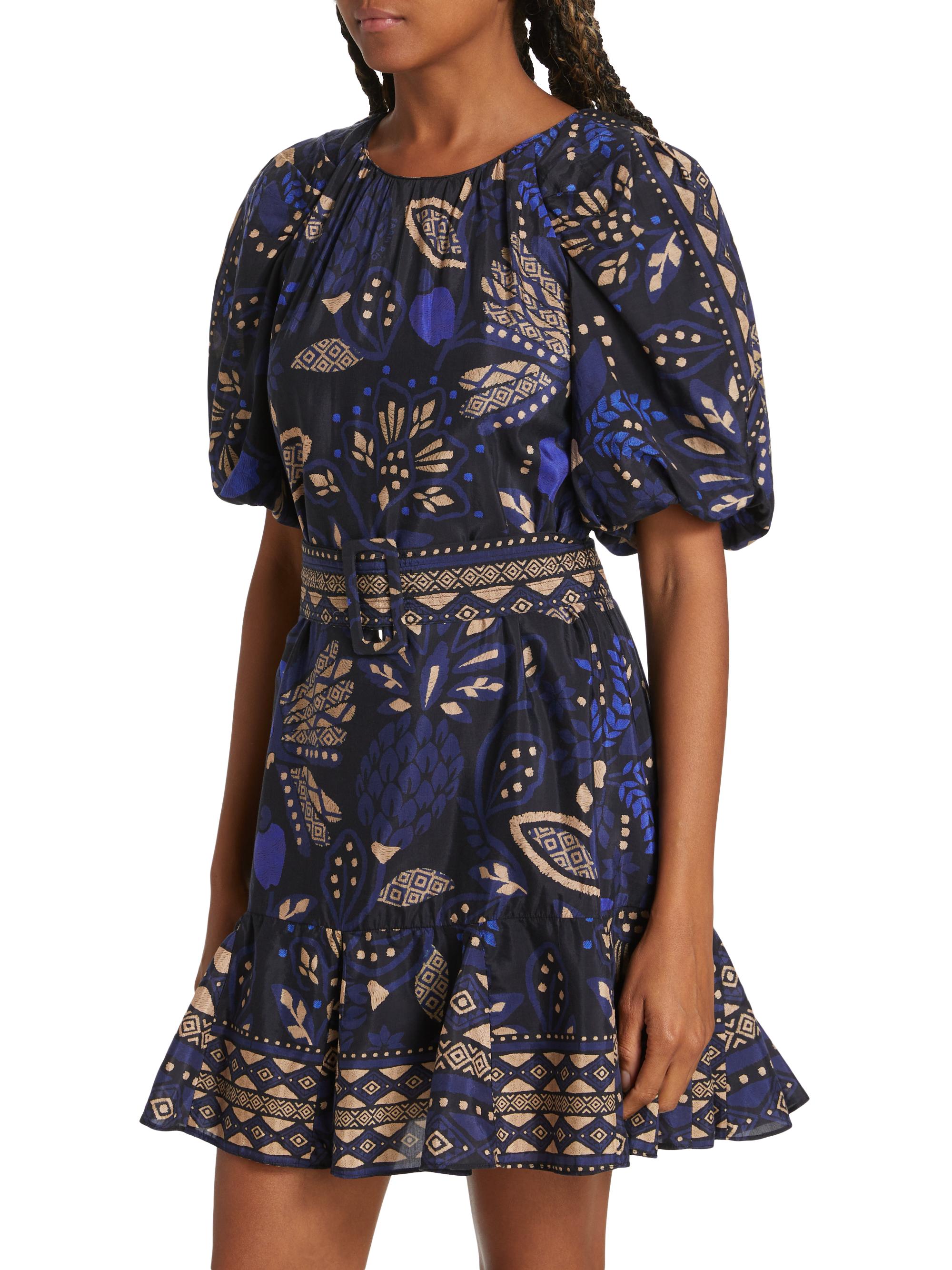 Farm Rio Macaw Forest Minidress | Saks Fifth Avenue