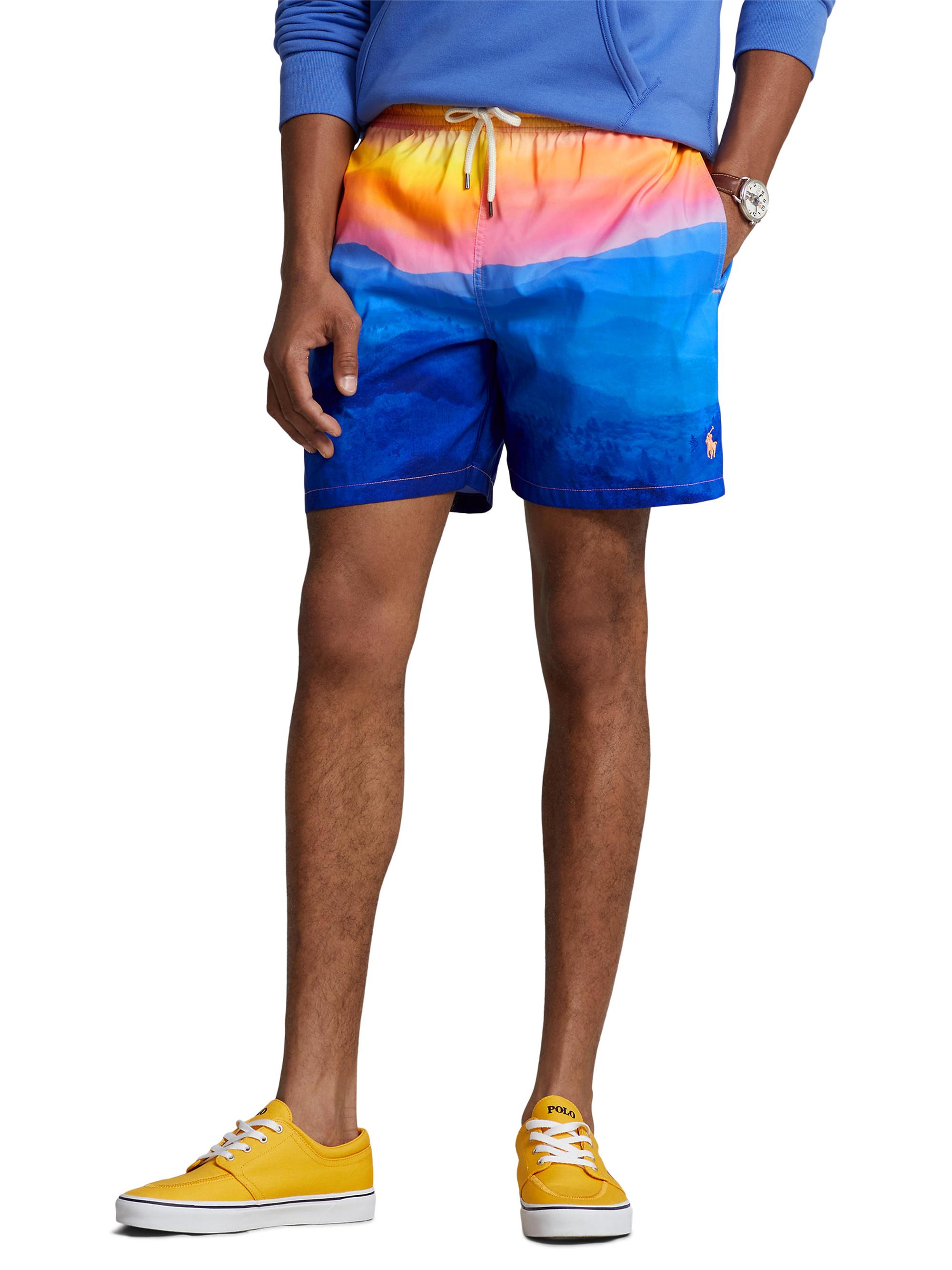 Polo Ralph Lauren Printed Swim Shorts | Saks Fifth Avenue