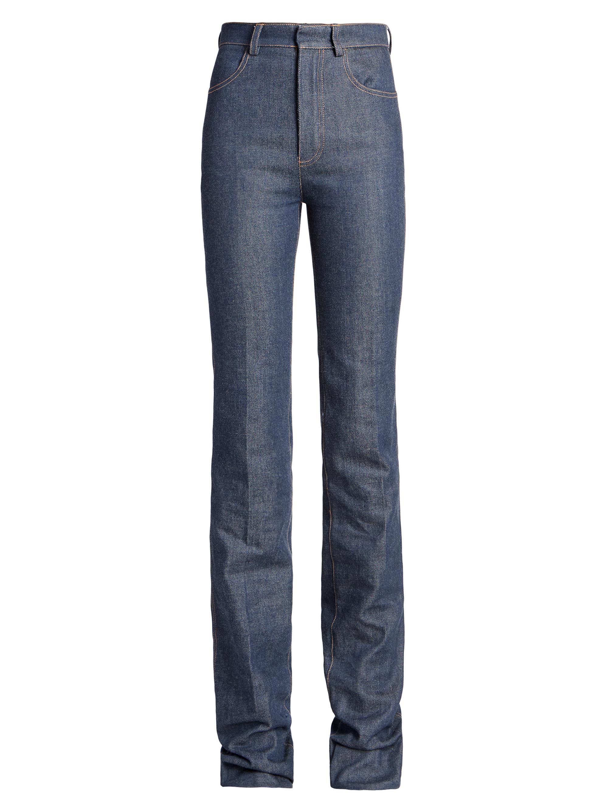 Saint Laurent Denim Bootcut Pants | Saks Fifth Avenue