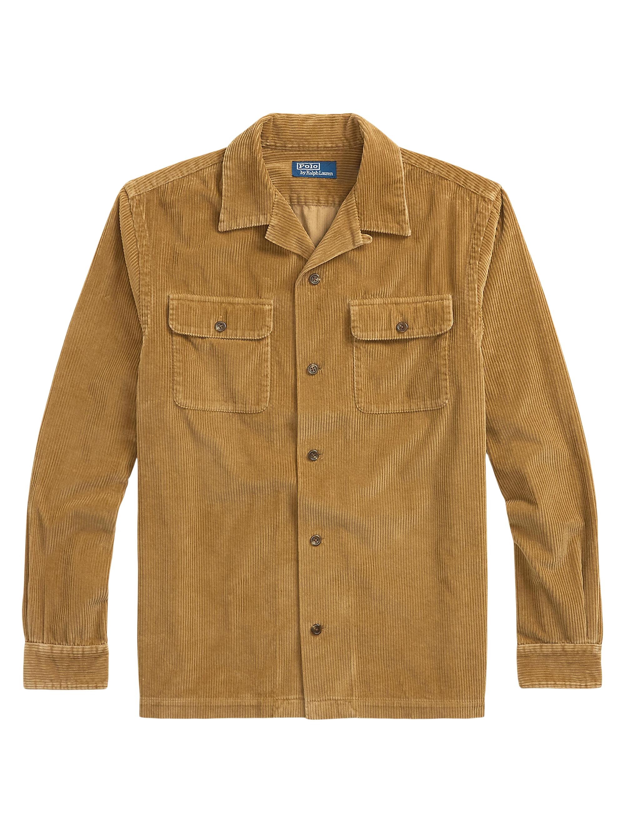 Polo Ralph Lauren Men's Wide Wale Corduroy Shirt - Rustic Tan