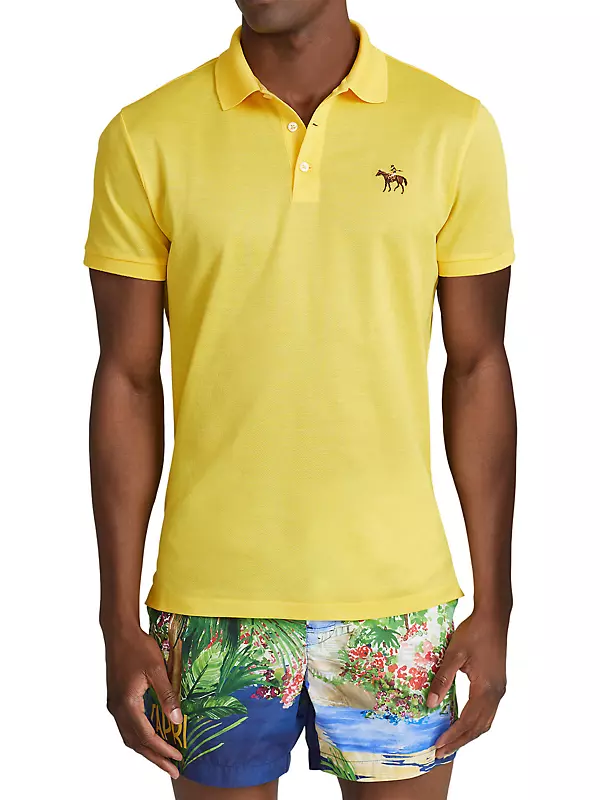 Shop Ralph Lauren Purple Label Classic-Fit Polo Shirt | Saks Fifth 