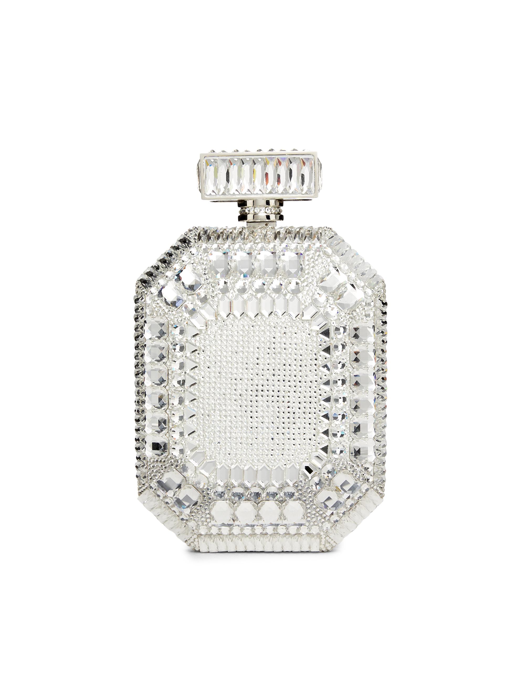 Judith Leiber Couture Women's Crystal-Embellished Perfume Bottle Clutch - Silver Rhine Multi