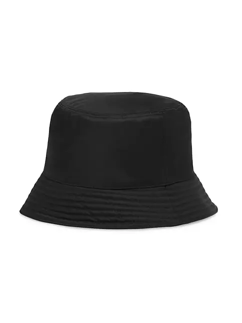Prada: Black Re-Nylon Bucket Hat