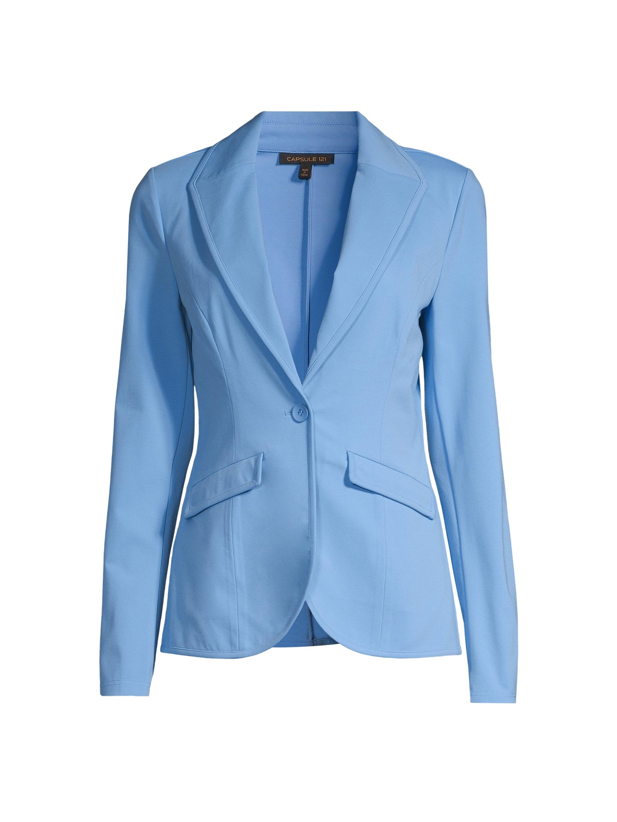 Capsule 121 Women's Aurora Rounded-Hem Blazer - Sailor Blue