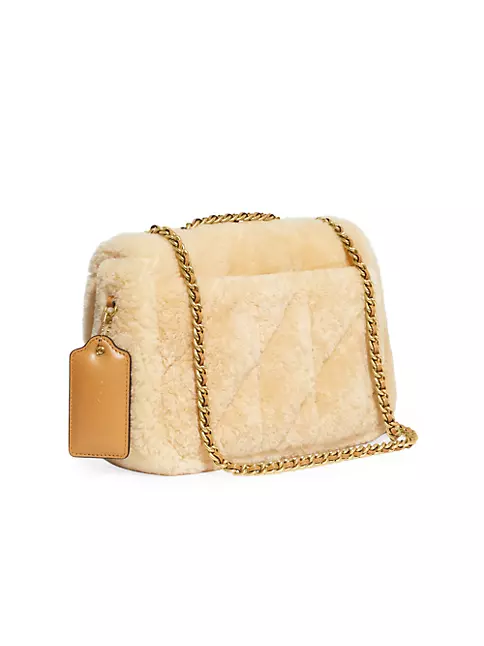Marc Jacobs Pillow Leather Crossbody Bag in Natural