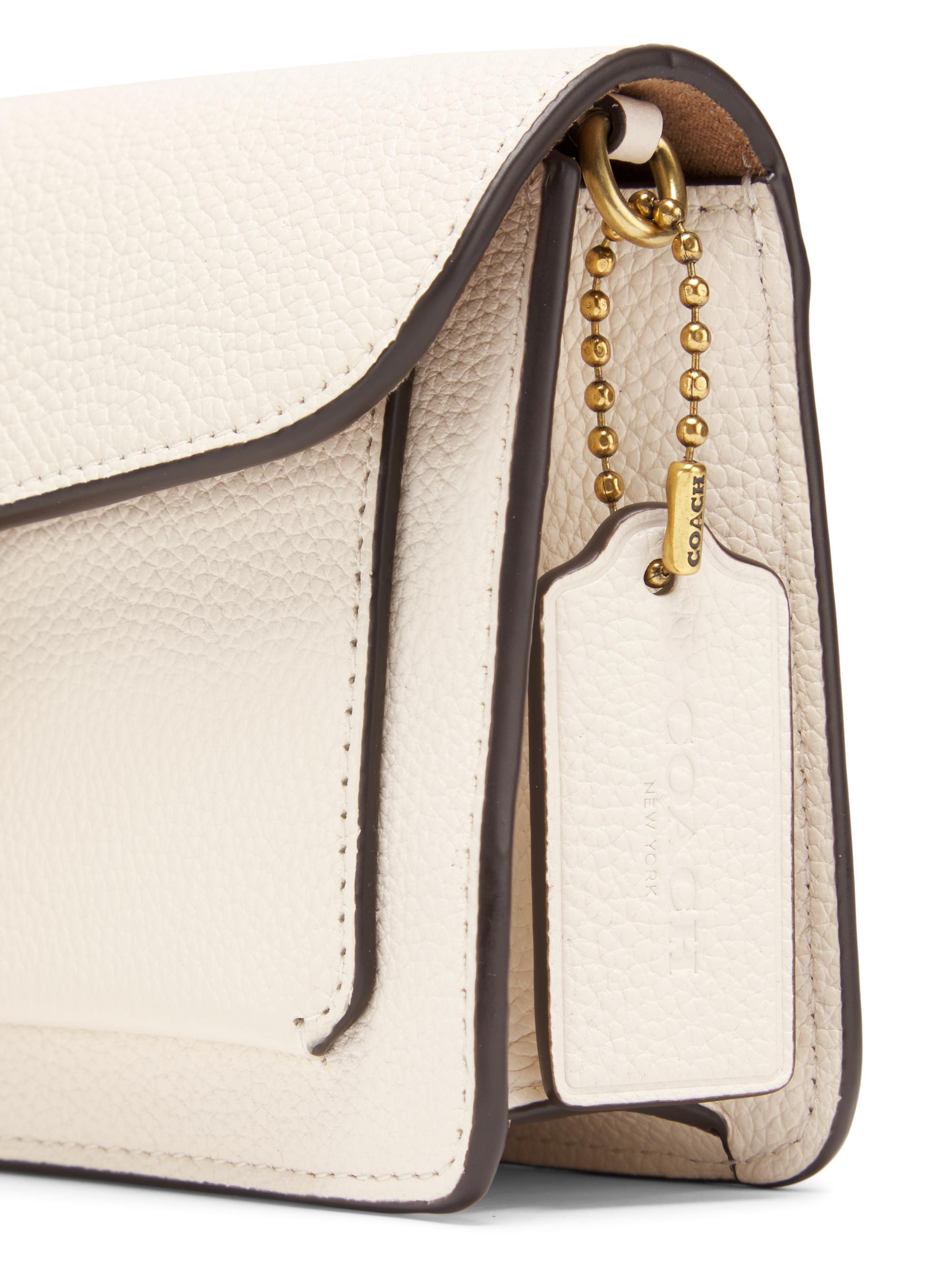 COACH Tabby Leather Clutch-On-Chain | Saks Fifth Avenue