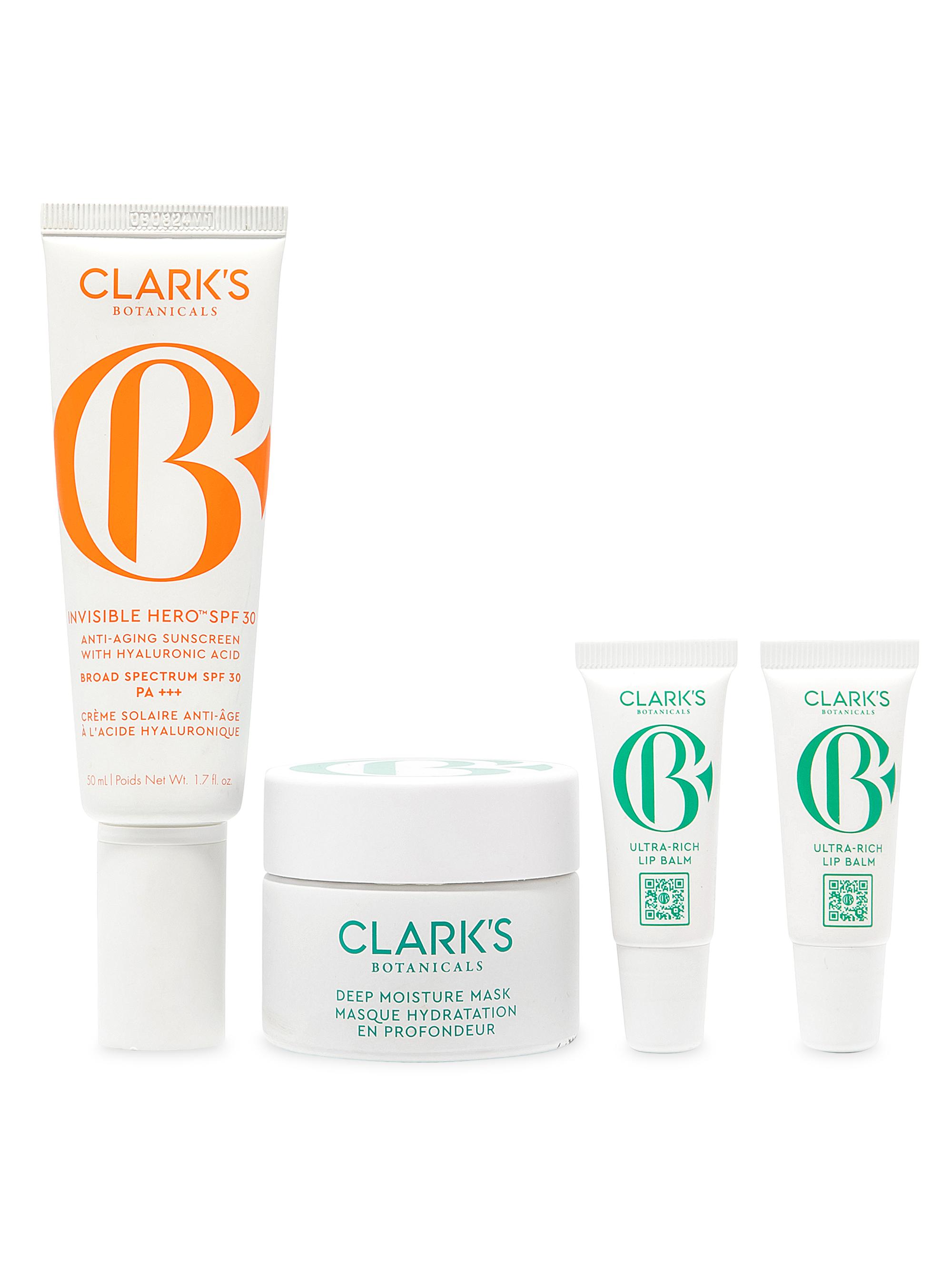 Clark's Botanicals Women's Anti-Aging Power 4-Piece Skin Care Set