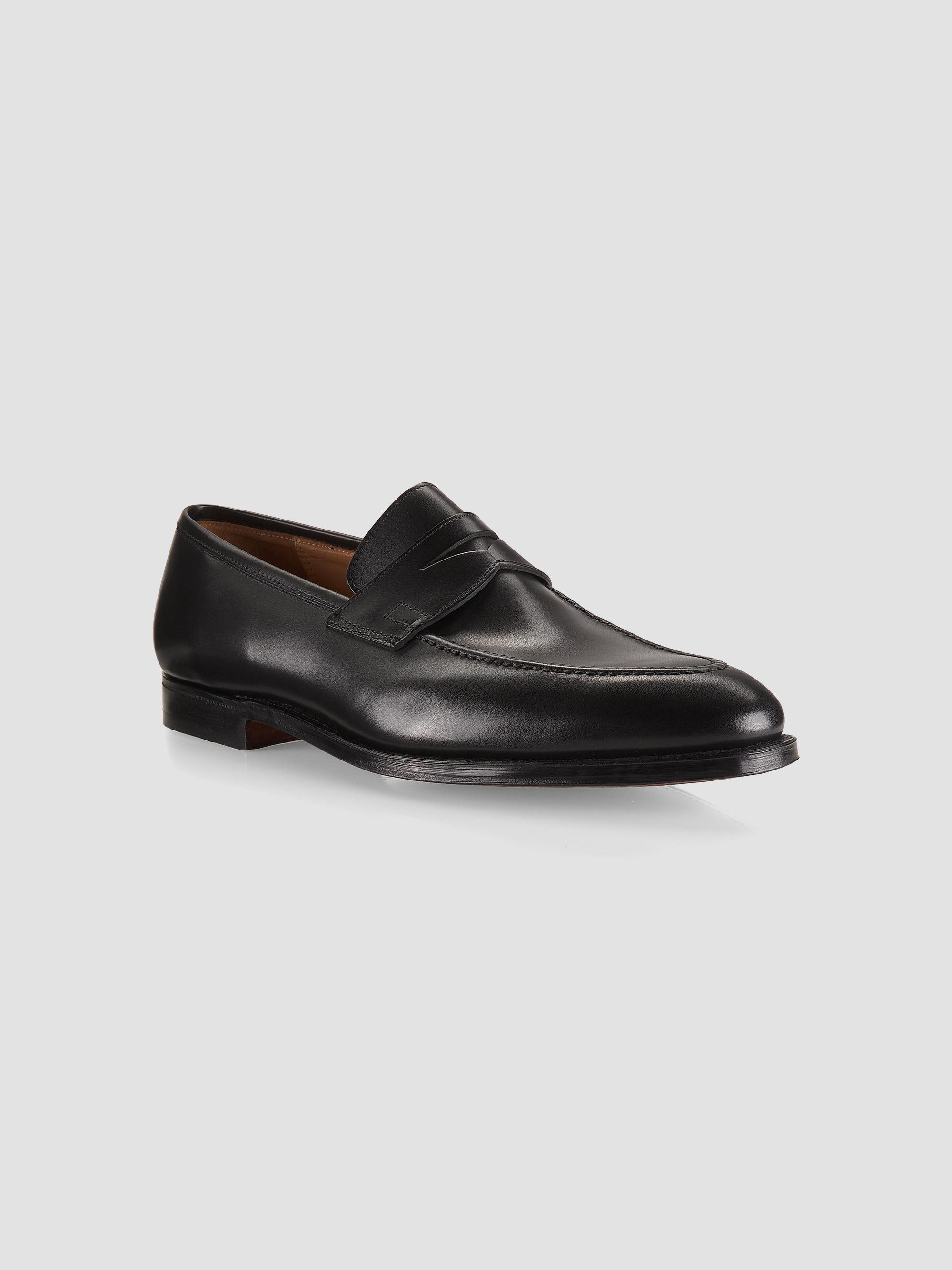 Crockett & Jones Sydney Leather Penny Loafers | Saks Fifth Avenue