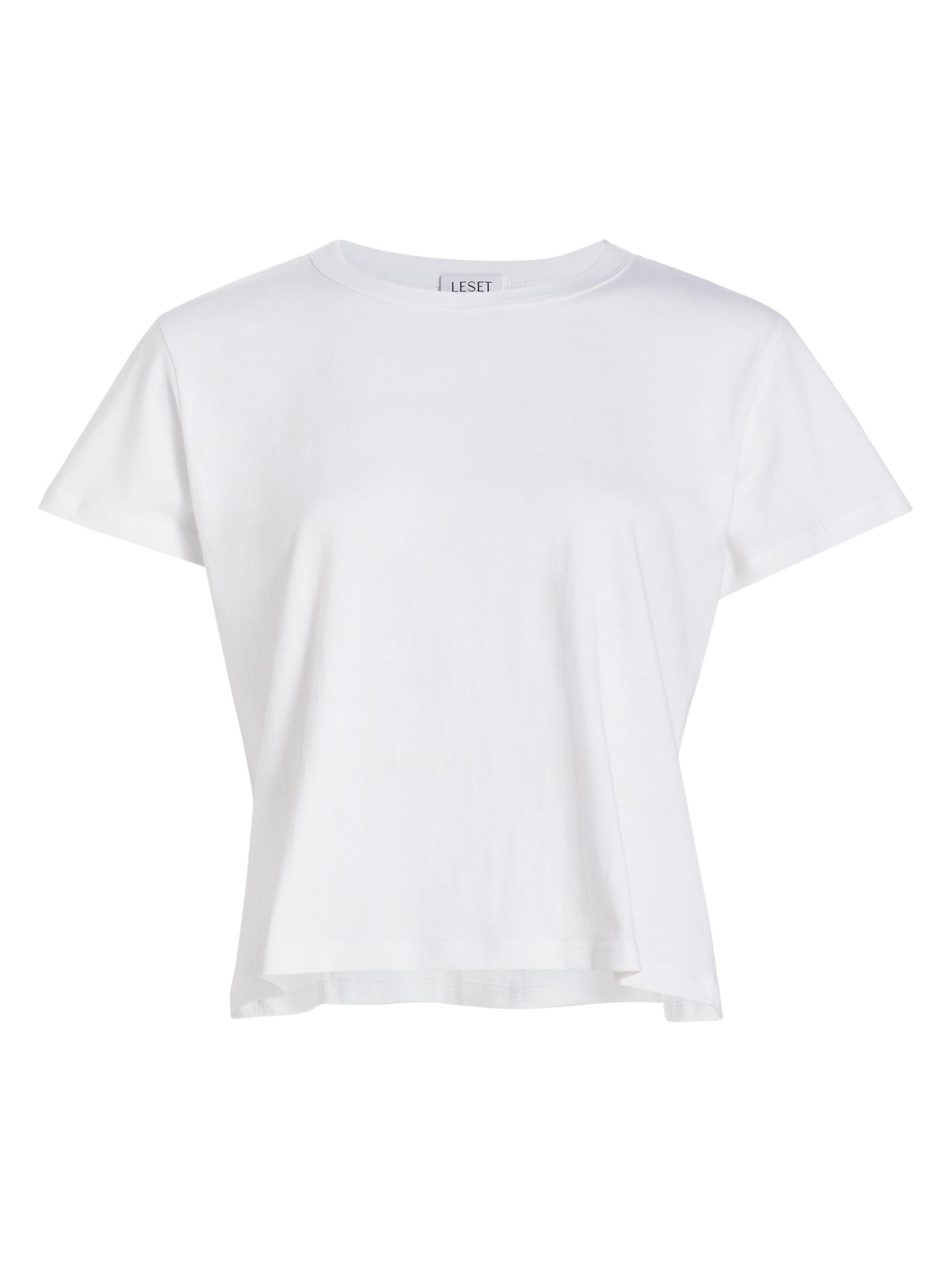 MM6 Maison Margiela Tape Jersey Crewneck T-Shirt | Saks Fifth Avenue