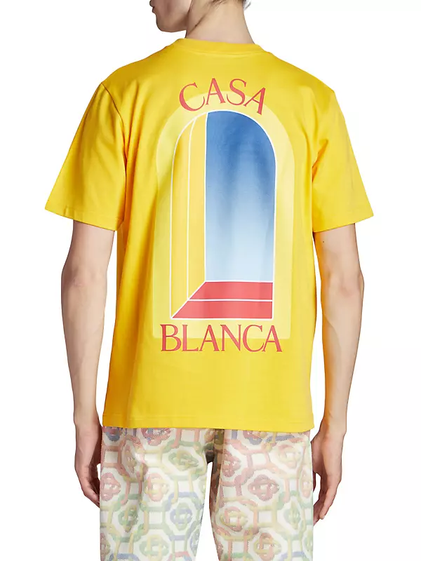 Casablanca L'Arche De Jour Organic Cotton T-shirt - Farfetch