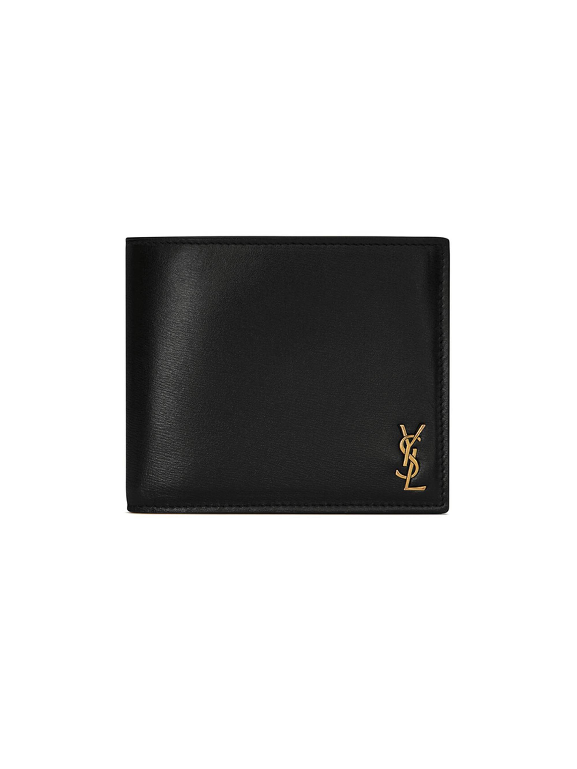 Saint Laurent Crocodile-Embossed Leather Wallet | Saks Fifth