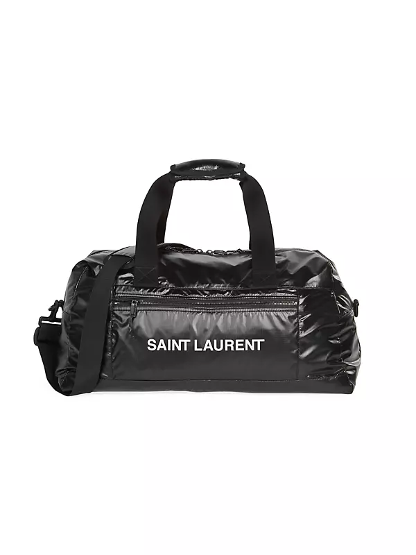 Gray Trendy Letter Print Travel Duffle Handbag, Lightweight Luggage Bag  Portable Sports Fitness Bag