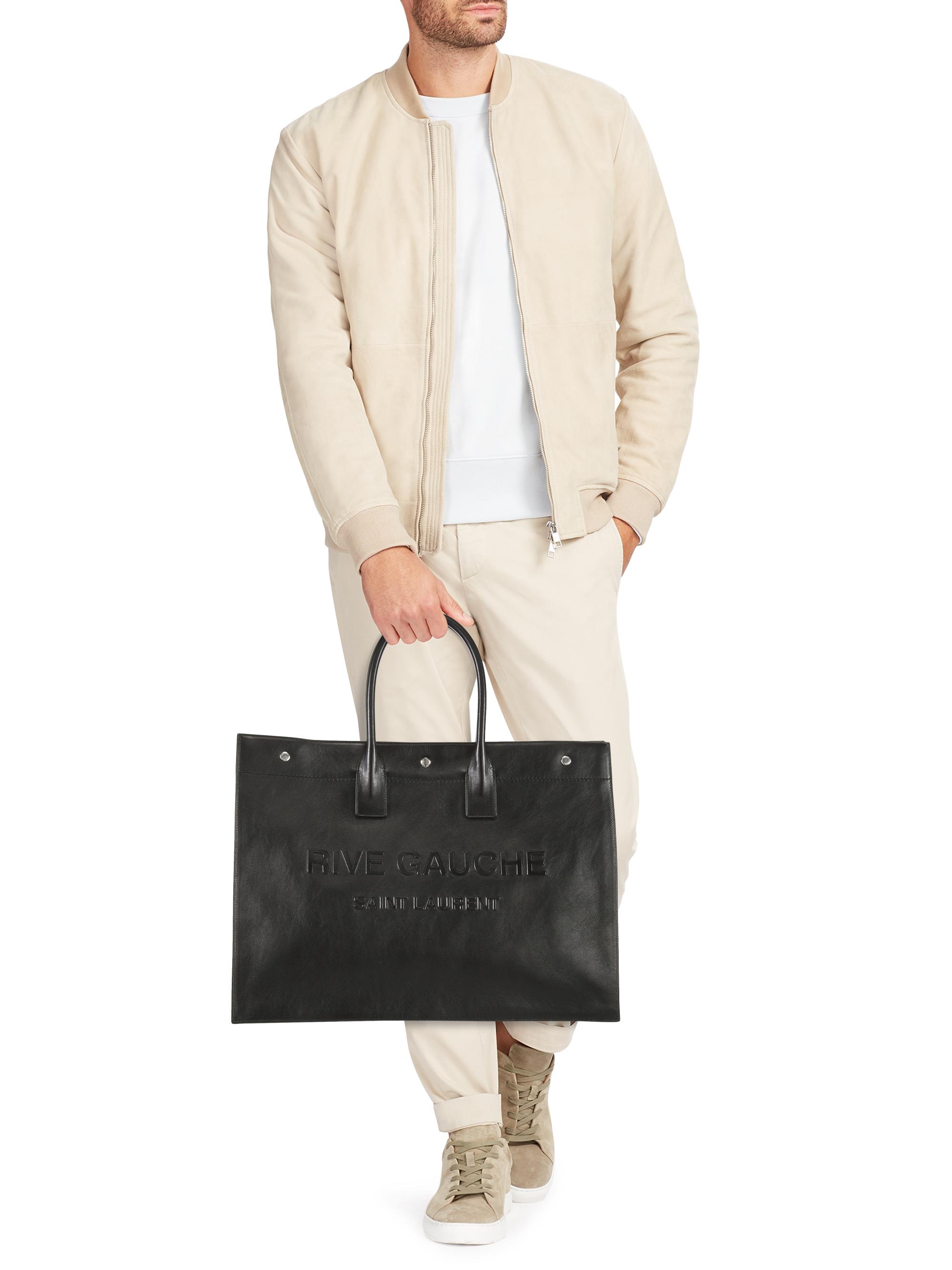 SAINT LAURENT RIVE GAUCHE ノエトートバッグ Saint Laurent Noe Rive Gauche Tote | Black | FARFETCH HK