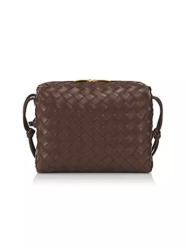 Shop BOTTEGA VENETA Street Style Leather Crossbody Bag Logo Bags  (620537VCRE28803) by Cortina