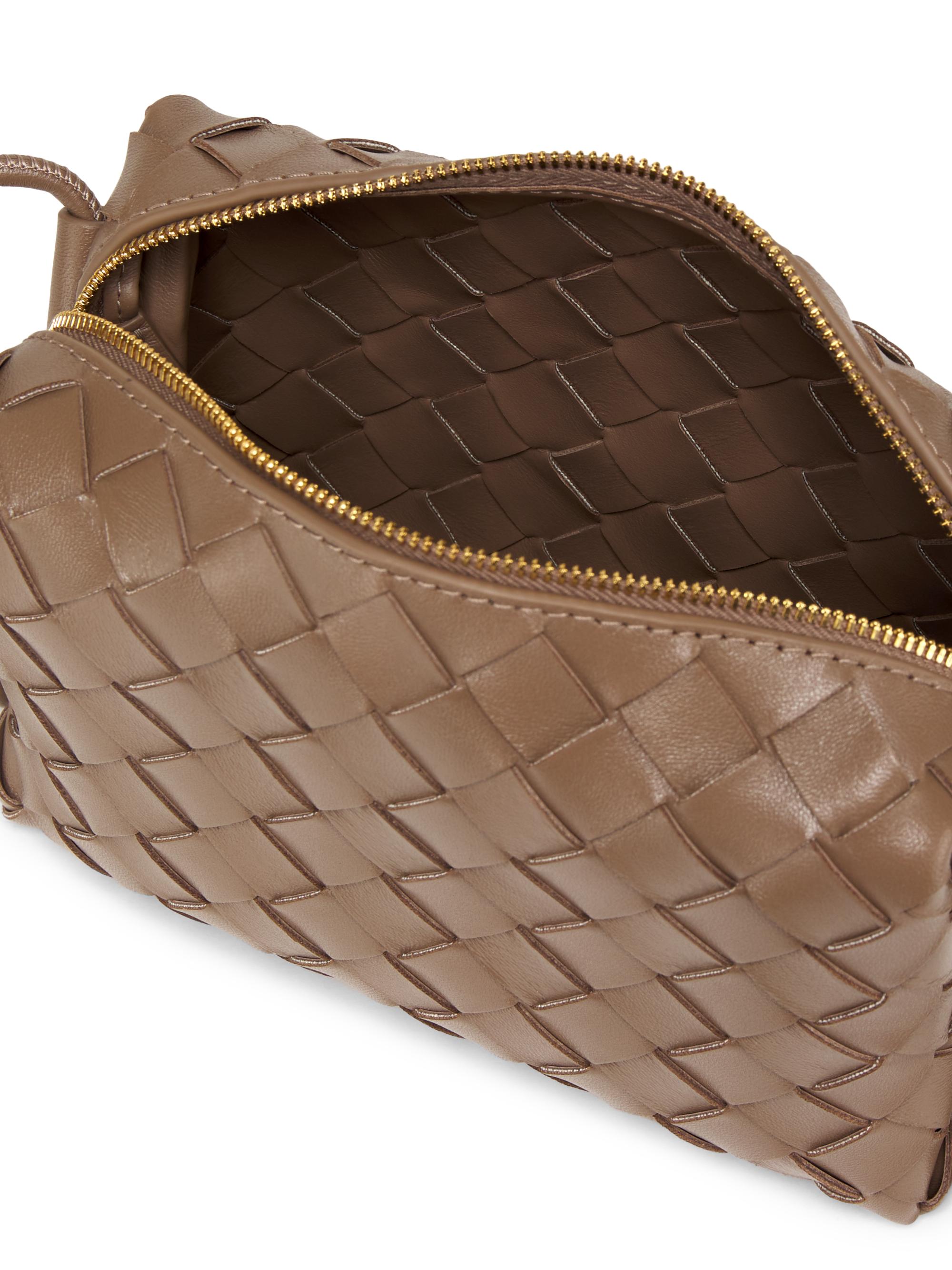 Bottega Veneta Mini Loop Leather Crossbody Bag | Saks Fifth