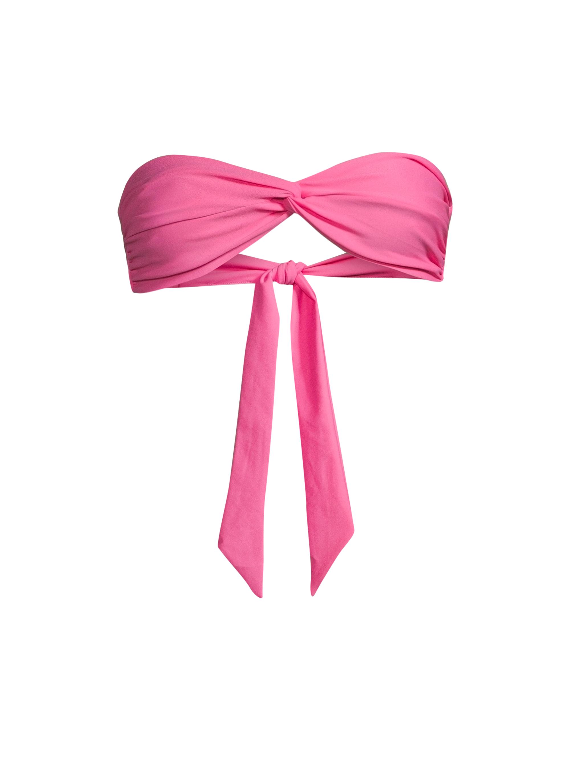 Ramy Brook Women's Florence Bandeau Bikini Top - Deep Rose