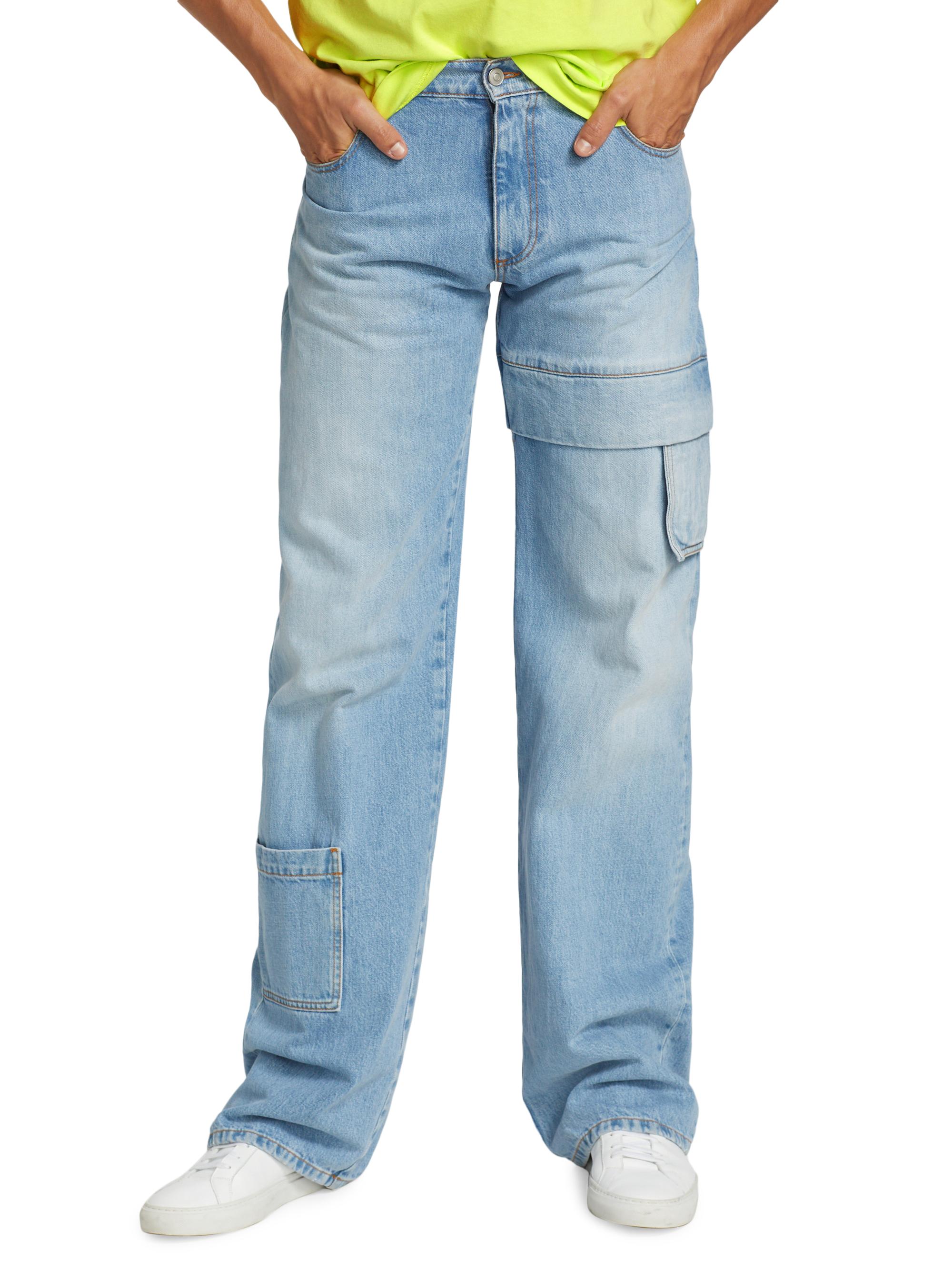 1017 ALYX 9SM Denim Tapered Cargo Jeans | Saks Fifth Avenue
