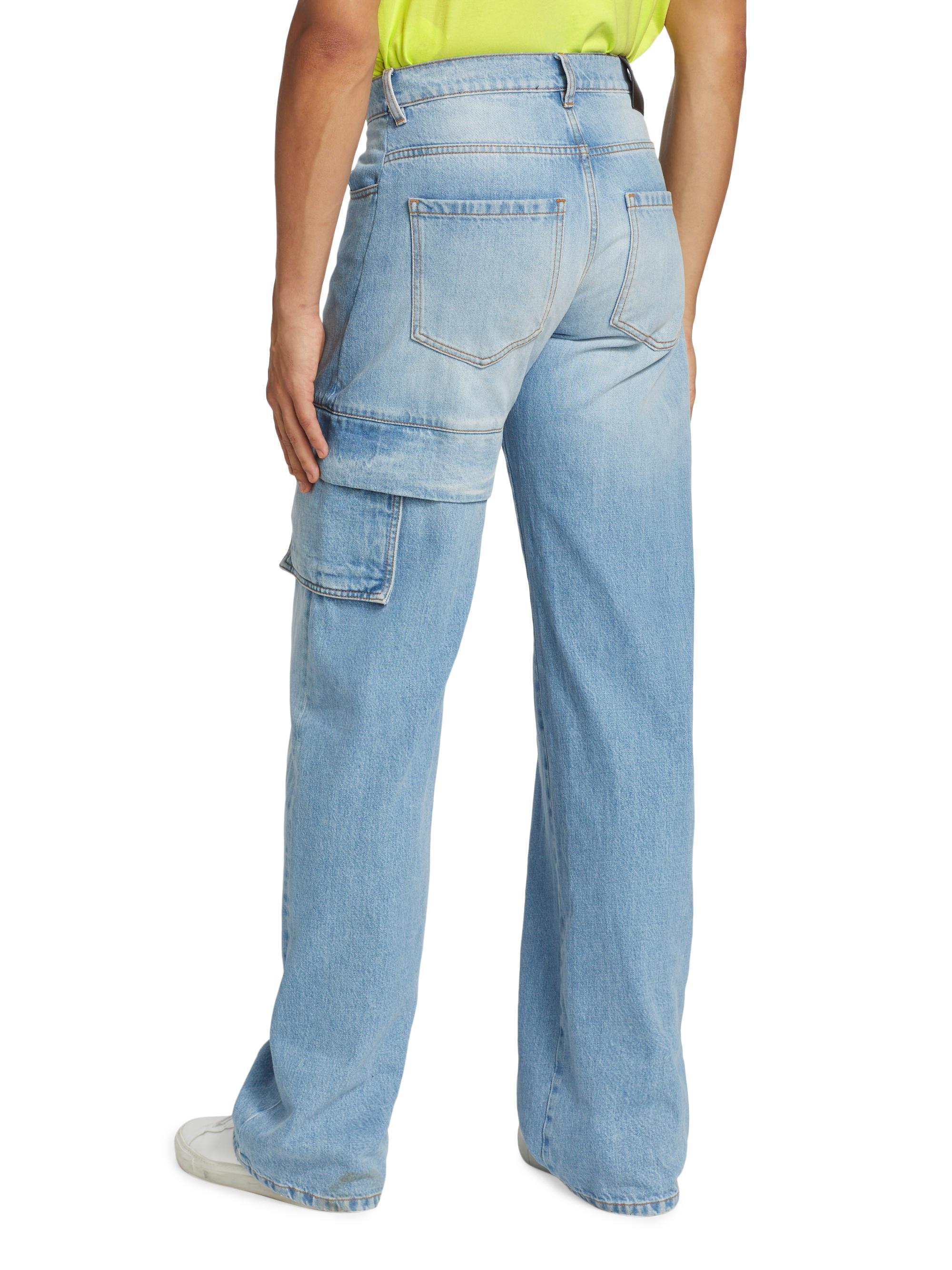 1017 ALYX 9SM Denim Tapered Cargo Jeans | Saks Fifth Avenue