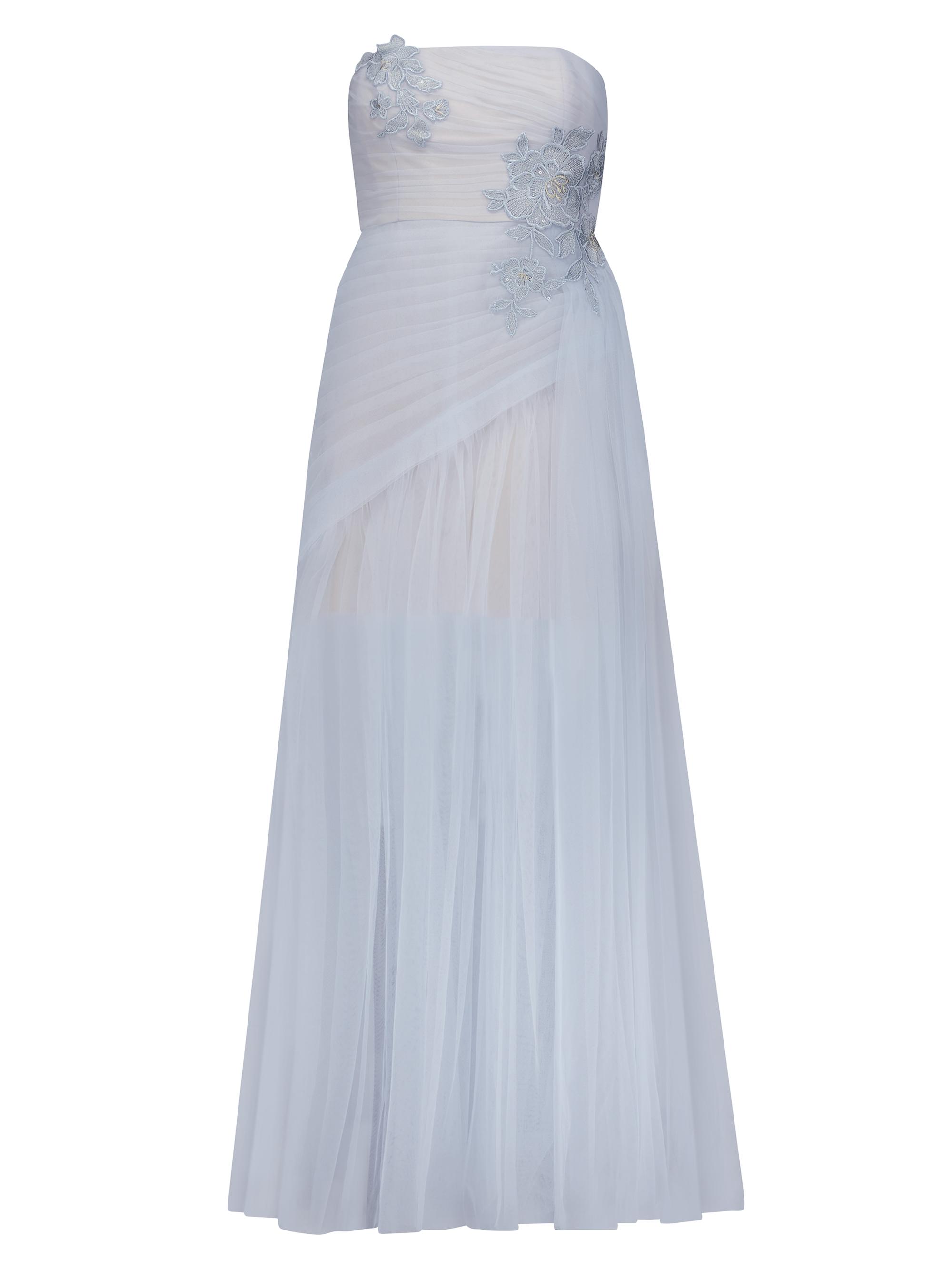 BCBGMAXAZRIA Strapless Tulle Gown Saks Fifth Avenue