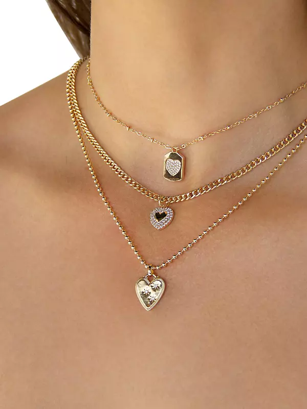 2 Pieces Upgraded Necklace Layering Clasps 14K Gold Plating and