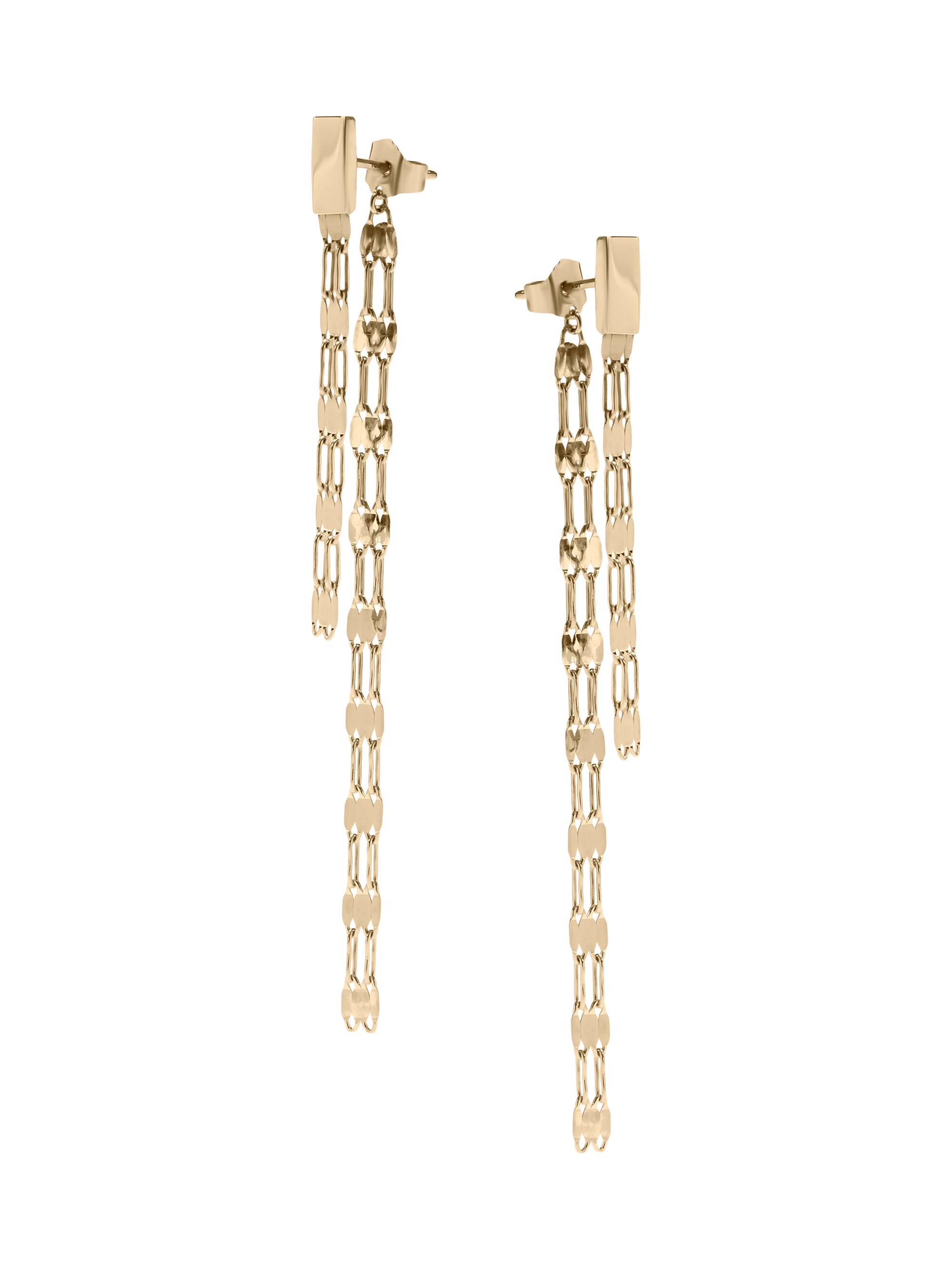 Lana Women's ST BARTS 14K Yellow Gold Chain Drop Earrings - Yellow Gold