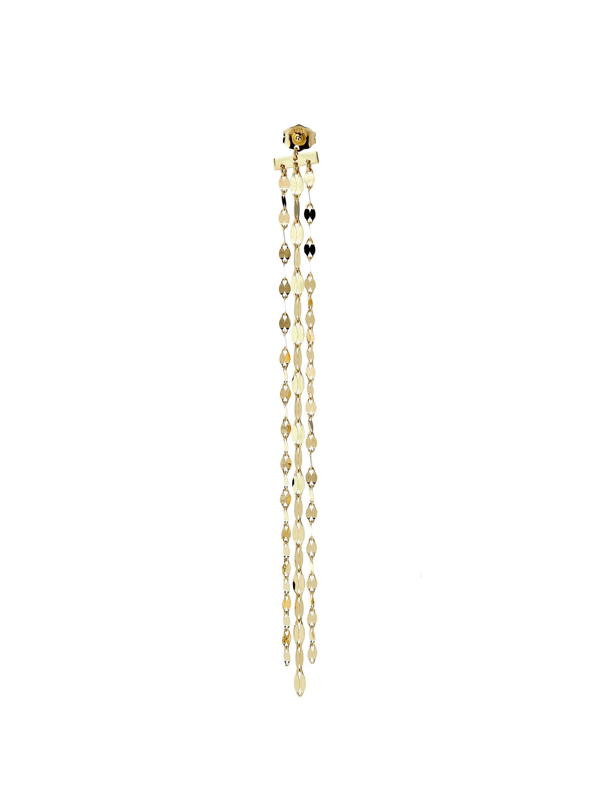 Lana Women's Mega Gloss Blake 14K Yellow Gold Triple-Chain Drop Earring - Yellow Gold