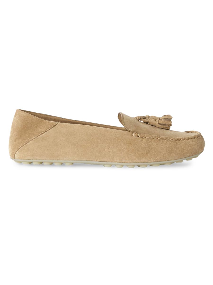 Loro Piana Dot Sole Leather Moccasin Loafers | Saks Fifth Avenue