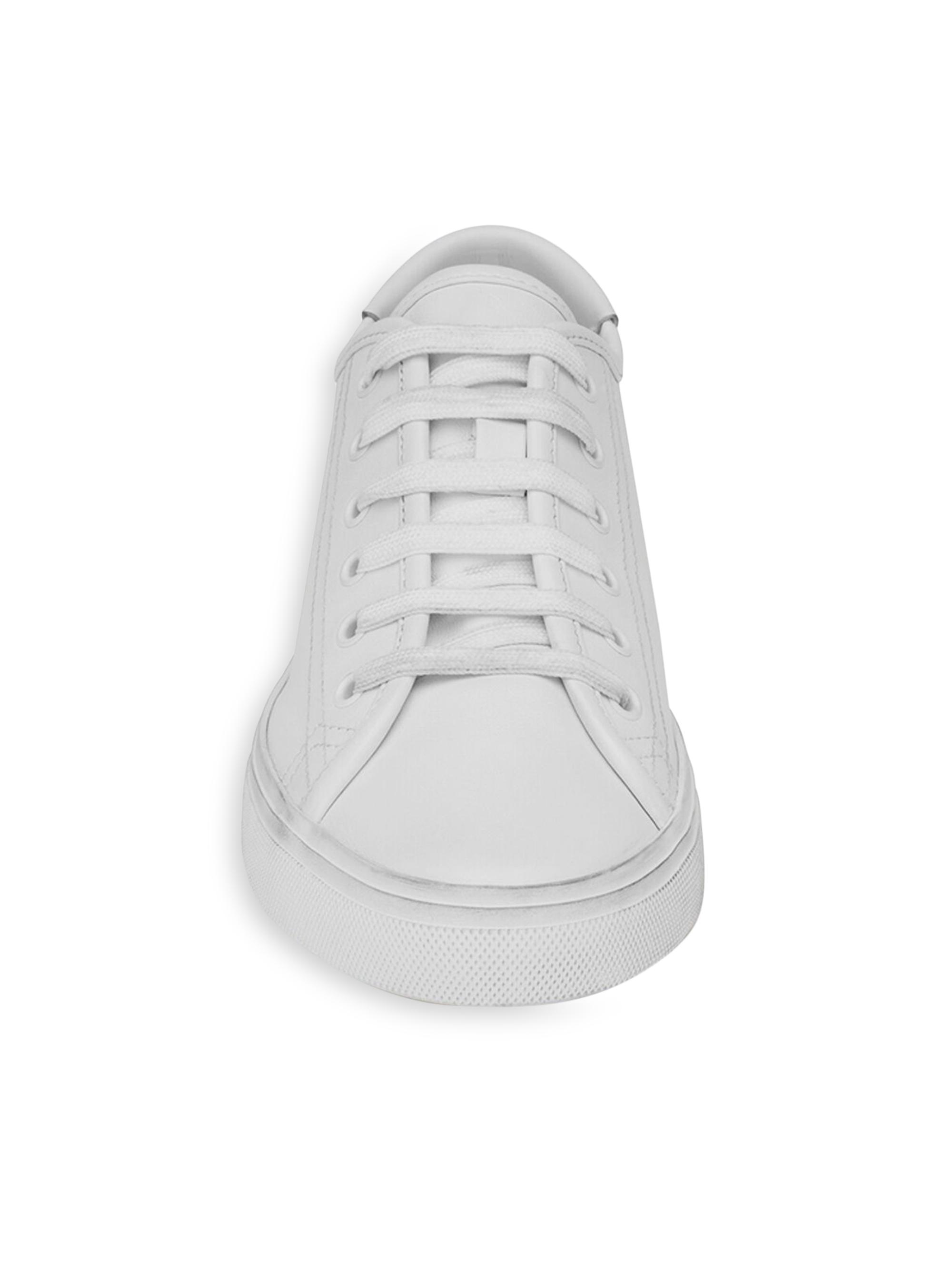 Saint Laurent Malibu Sneakers In Smooth Leather | Saks Fifth Avenue