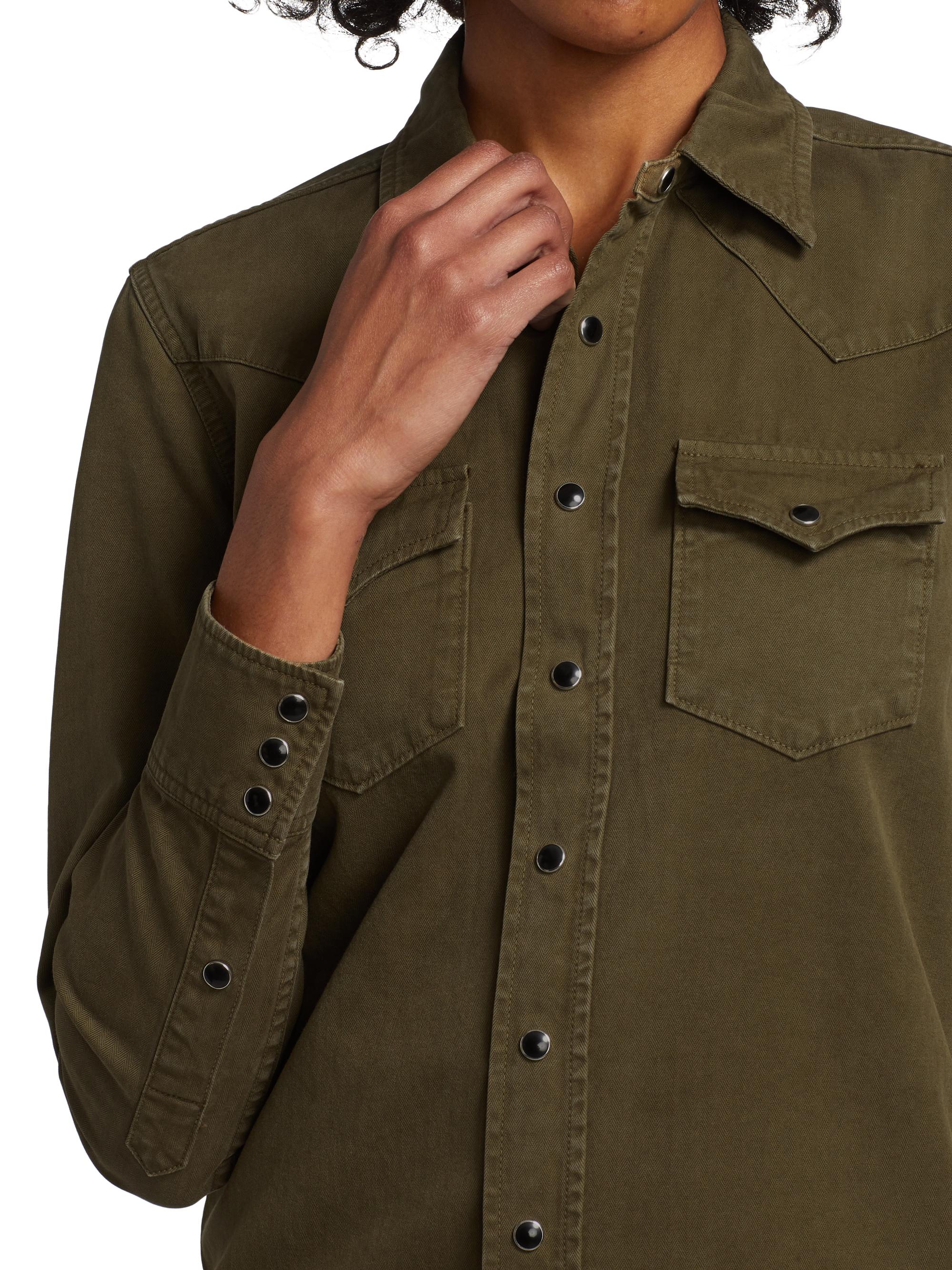 Saint Laurent Classic Western Shirt | Saks Fifth Avenue