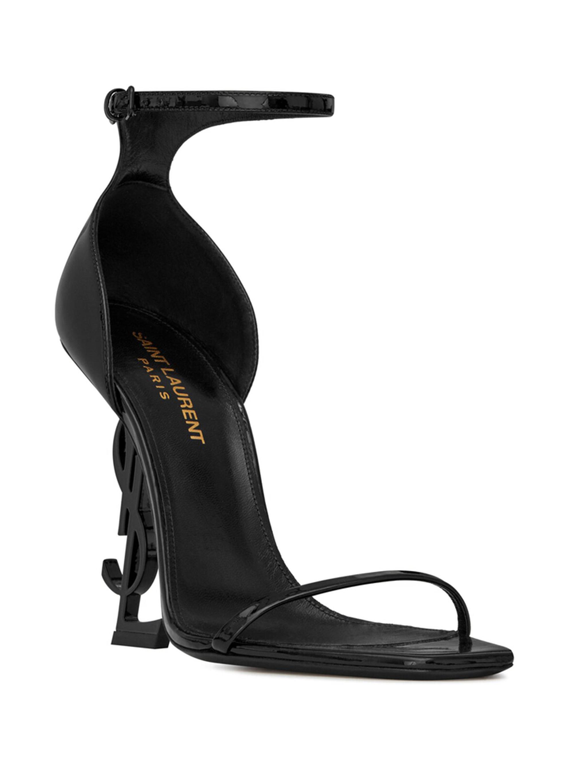 Saint Laurent Opyum Leather Sandals | Saks Fifth Avenue