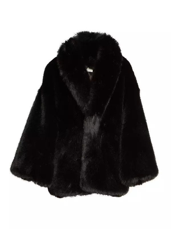 Short Coat In Animal-free Fur