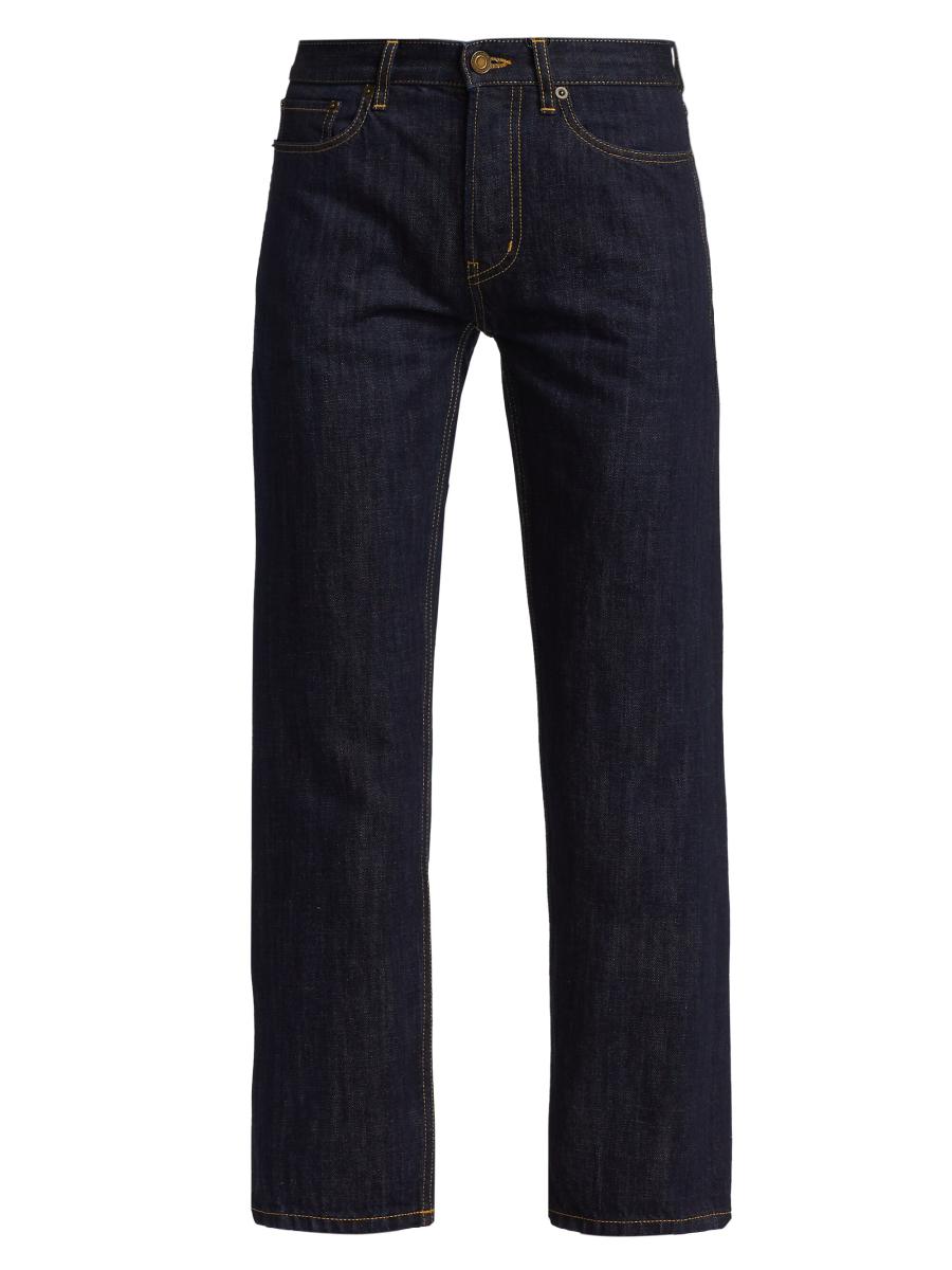 Saint Laurent Venice Straight-Leg Ankle-Crop Jeans | Saks