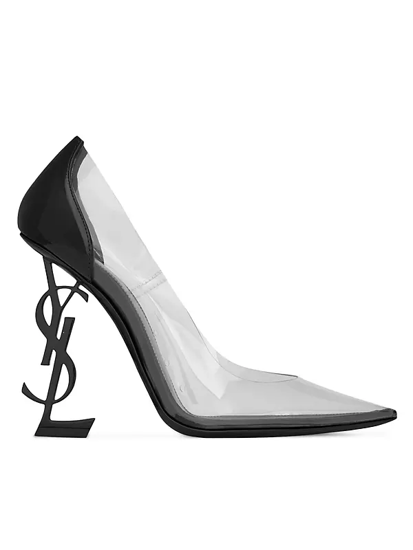 Opyum Pumps In Tpu And Patent Leather With Black Heel