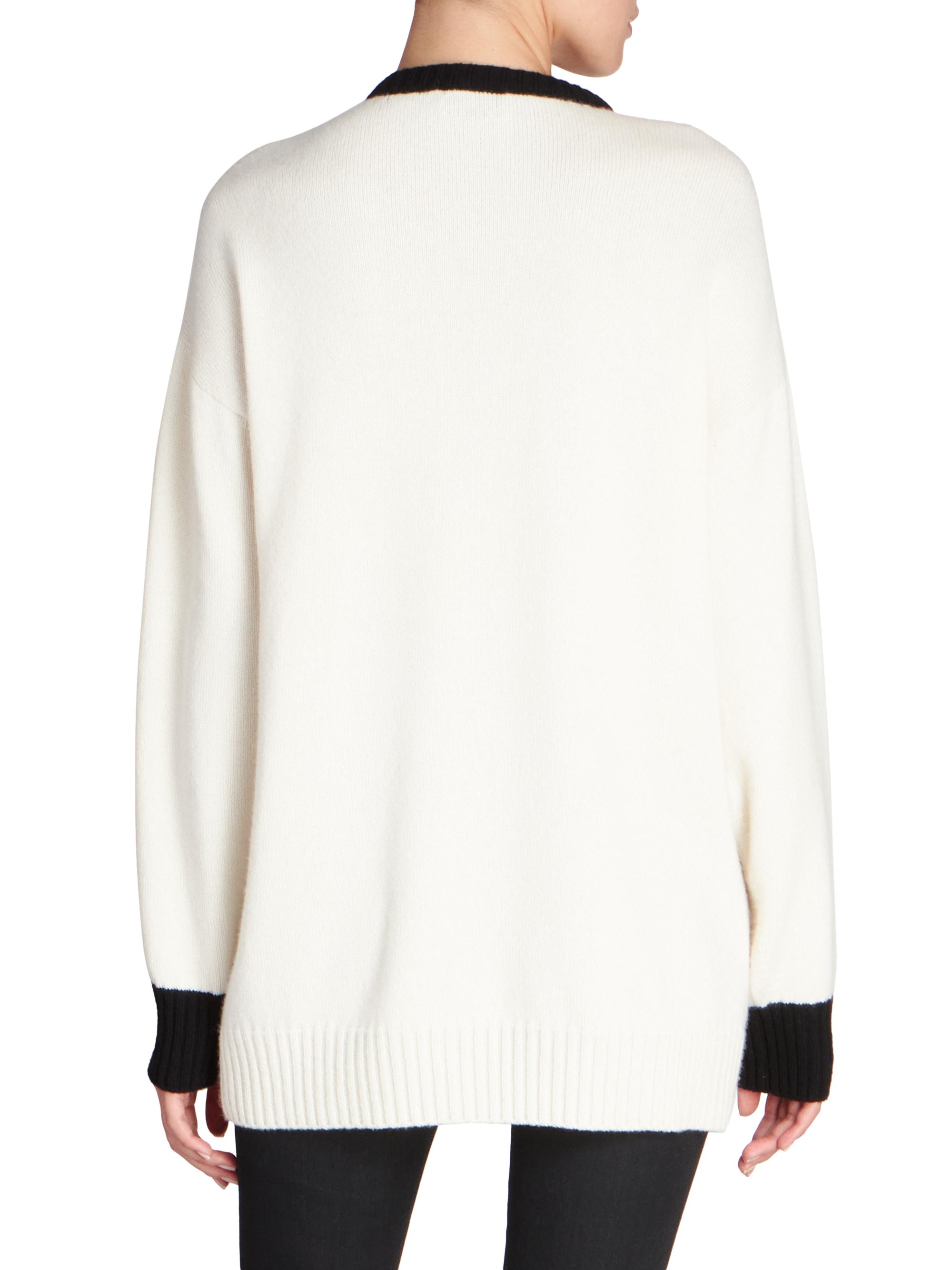 Saint Laurent Lady Cashmere Cardigan Sweater | Saks Fifth Avenue
