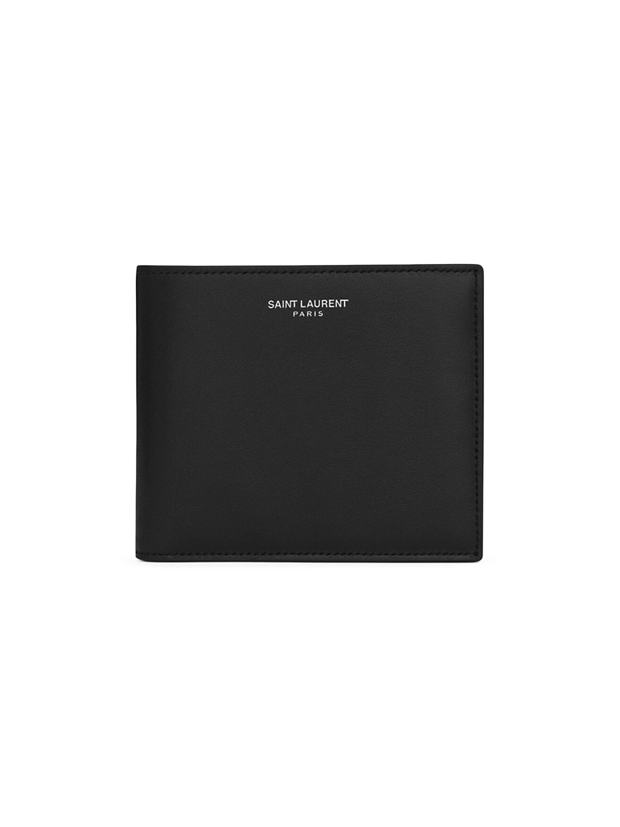 Saint Laurent Leather Billfold Wallet | Saks Fifth Avenue
