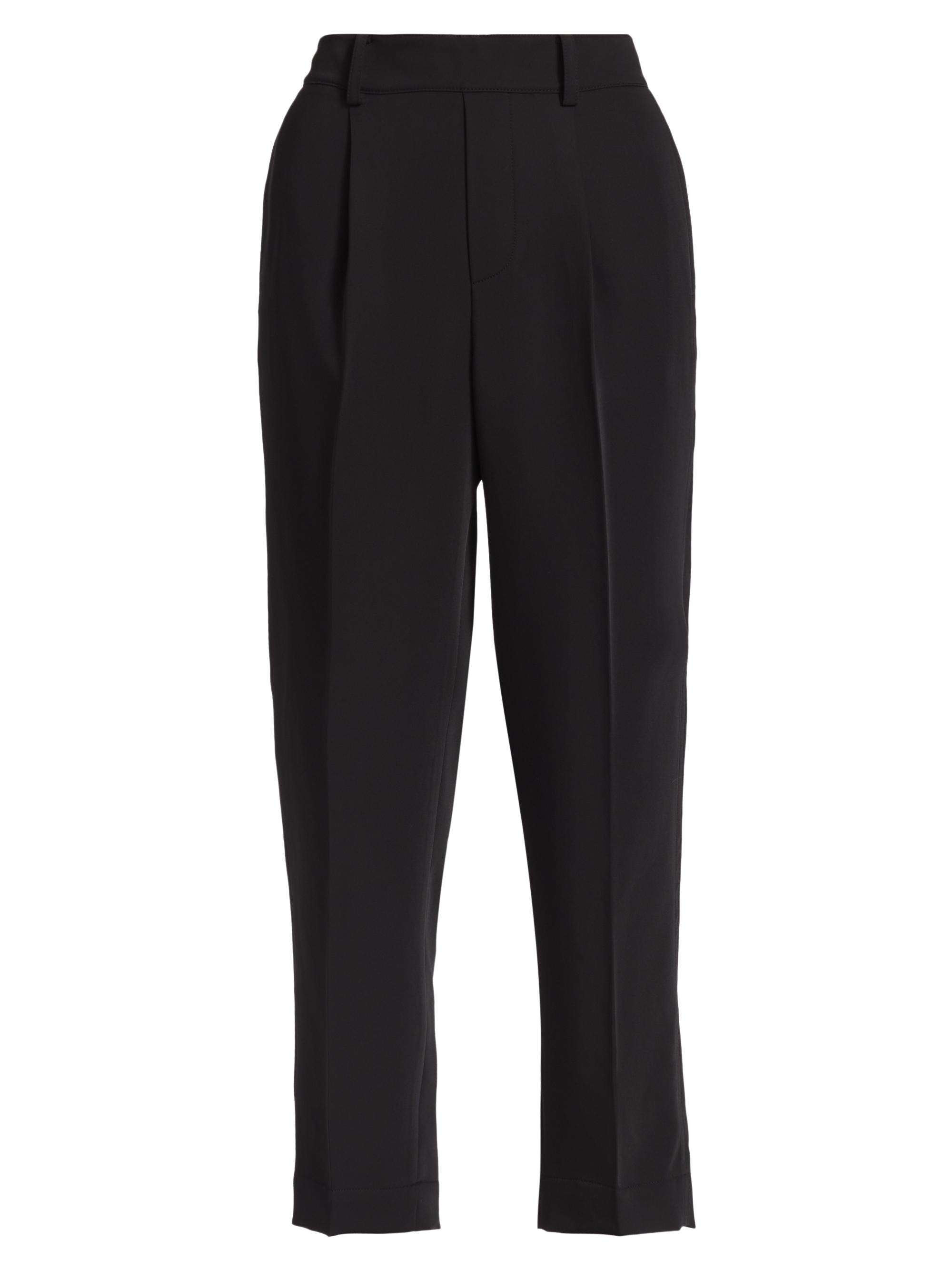 Vince Women's Tapered Pull-On Pants - Black