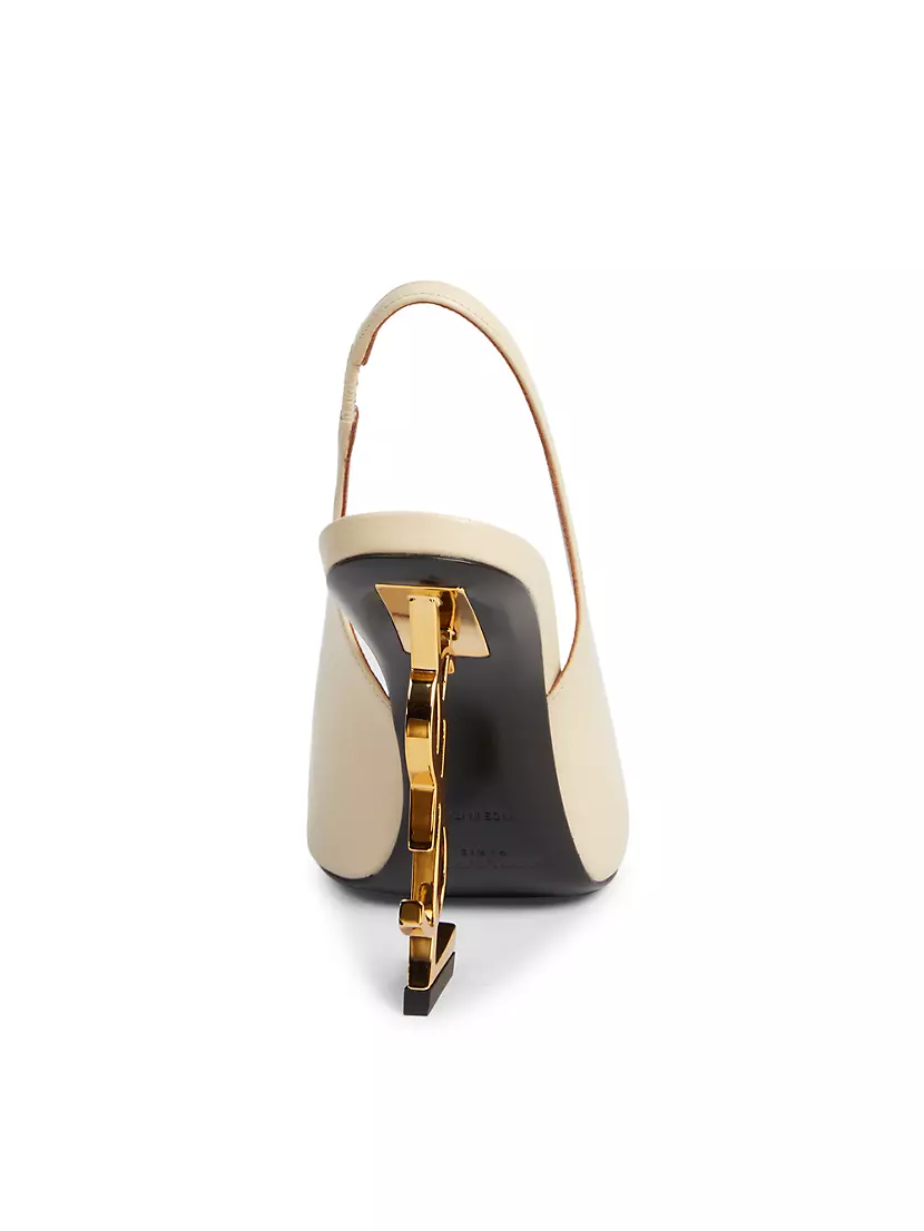 Louis Vuitton® Sparkle Slingback Pump Gold. Size 37.0 in 2023